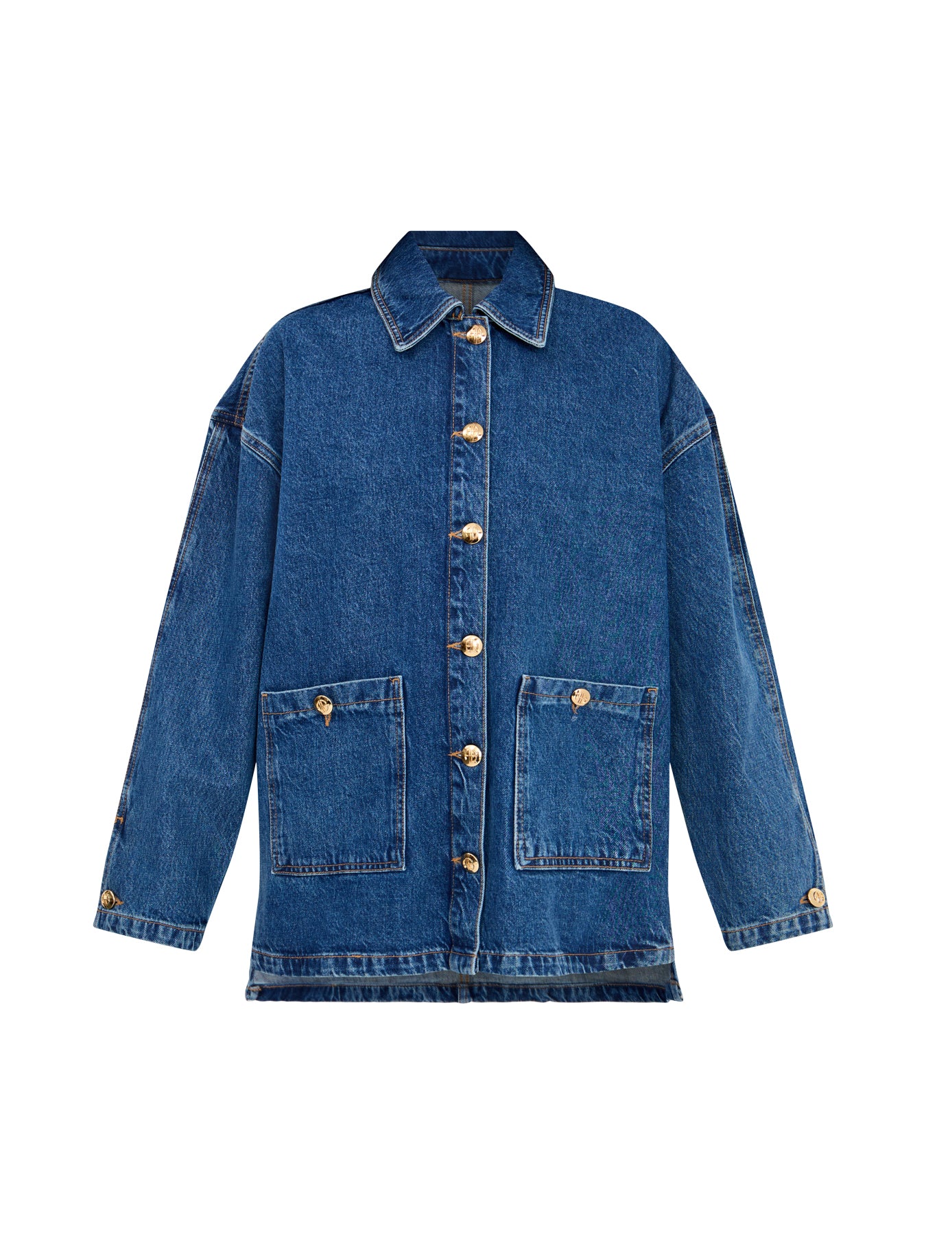 Luca Jacket  Clean Indigo Denim
