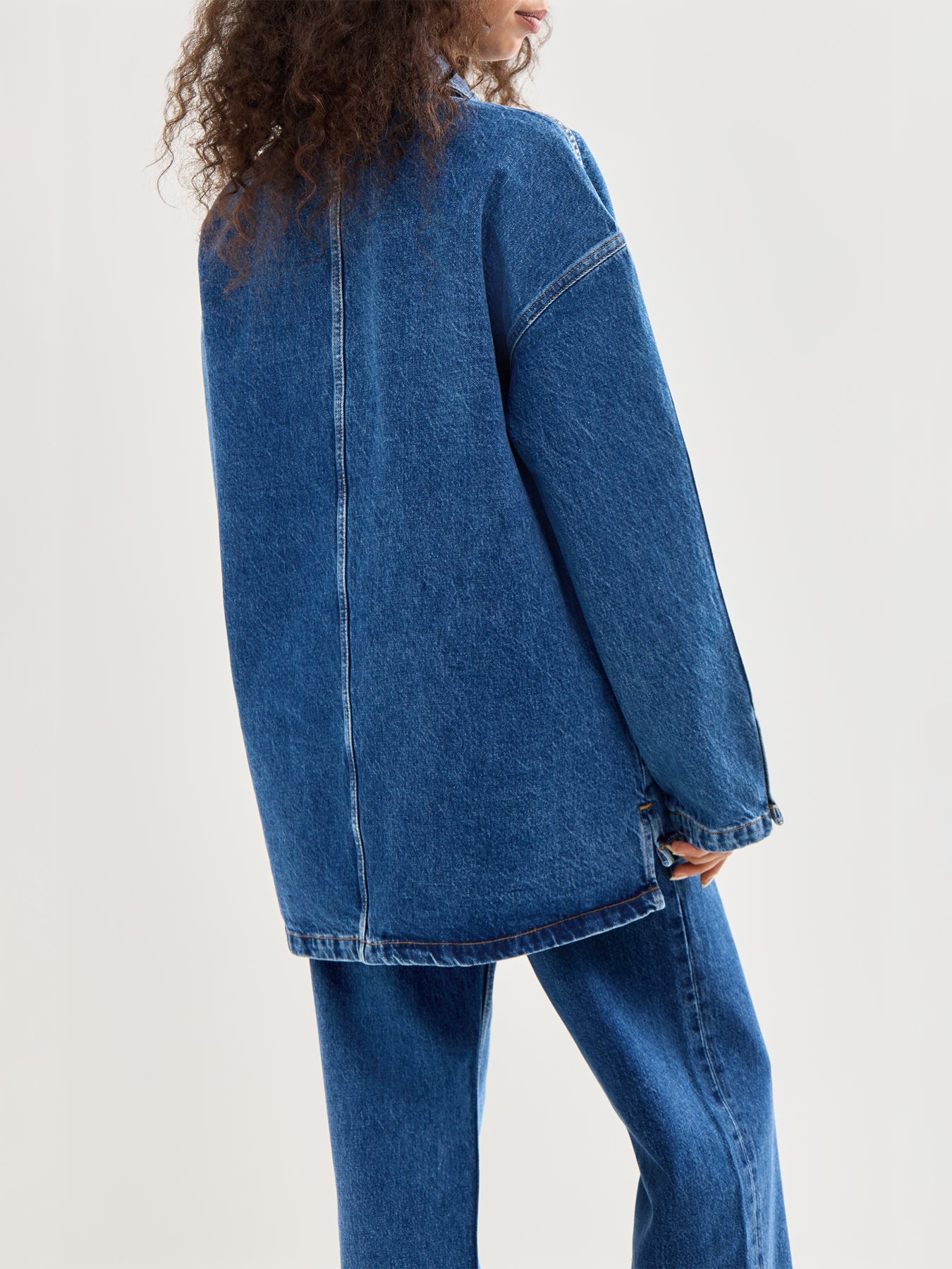 Luca Jacket  Clean Indigo Denim