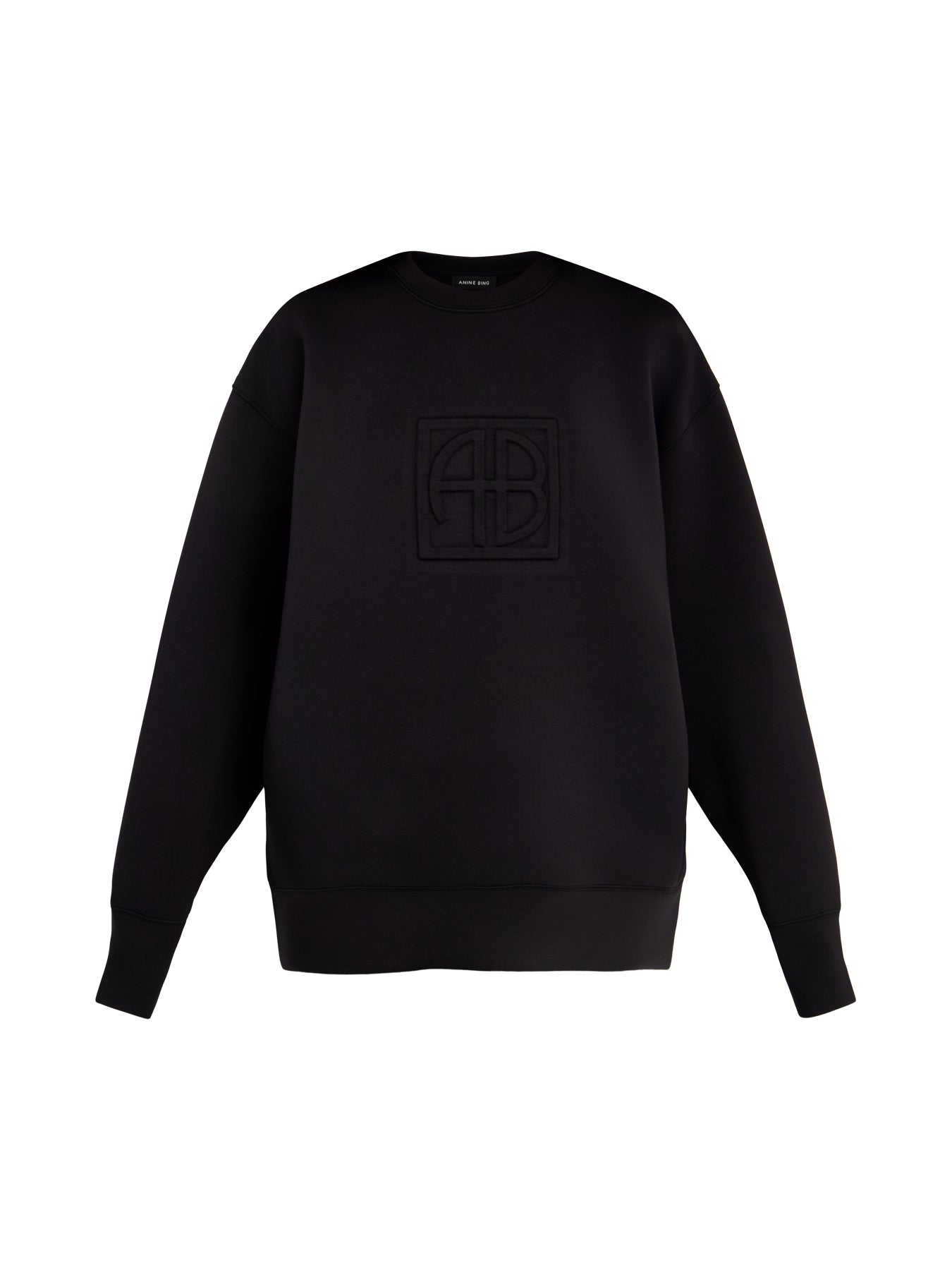 Alto Sweatshirt Framed Monogram  Black