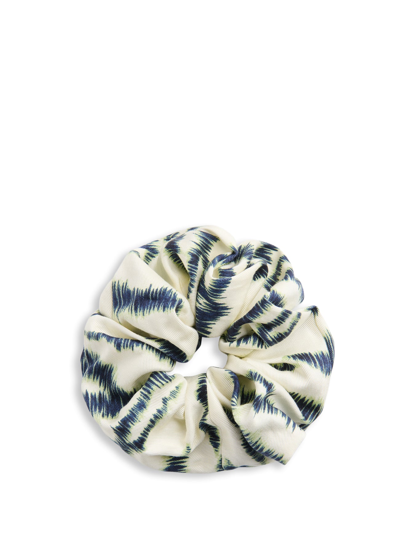 Feathered Tiger Scrunchie