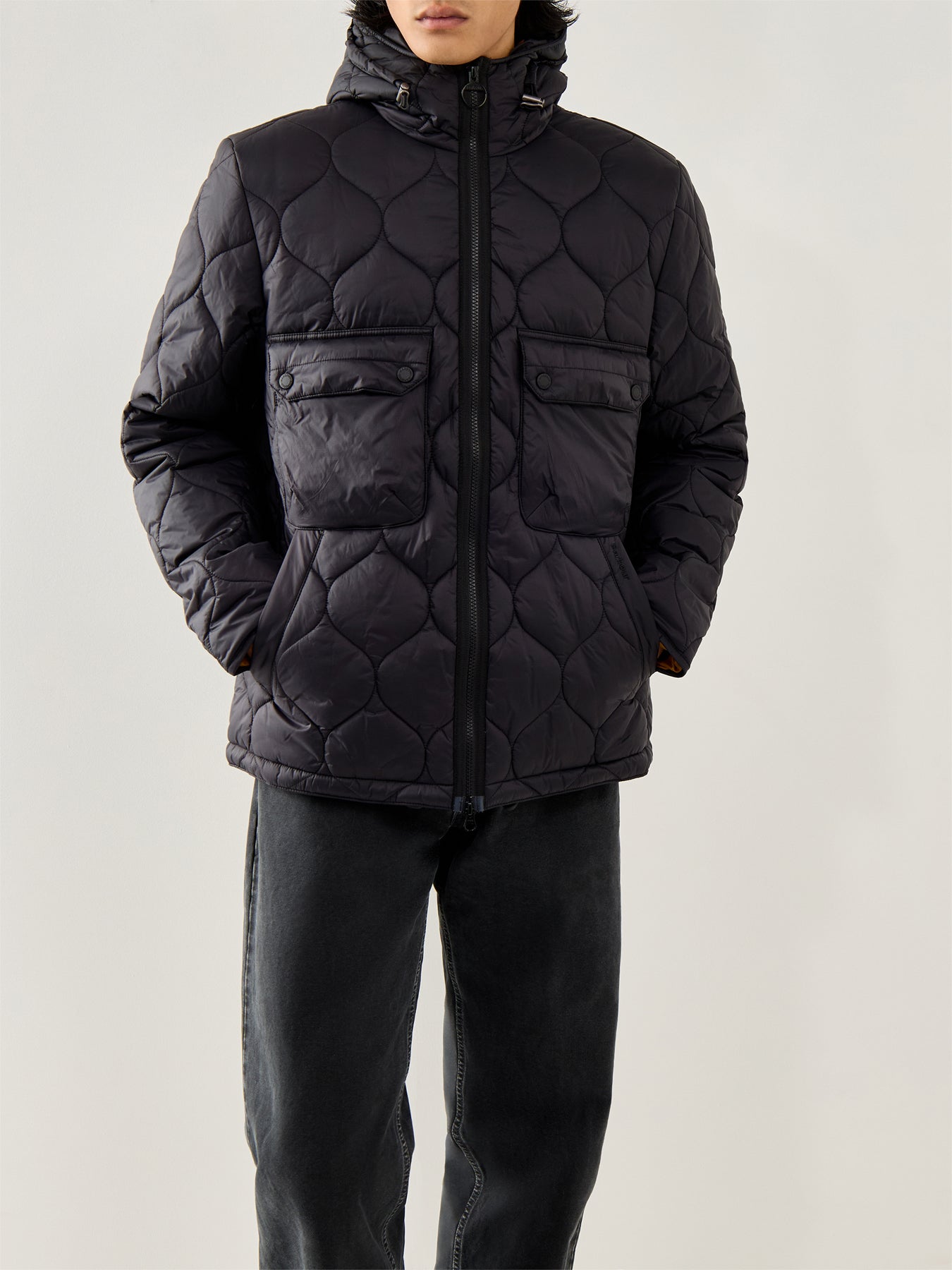 Re-Engineered Hooded Spey Quilted Jacket