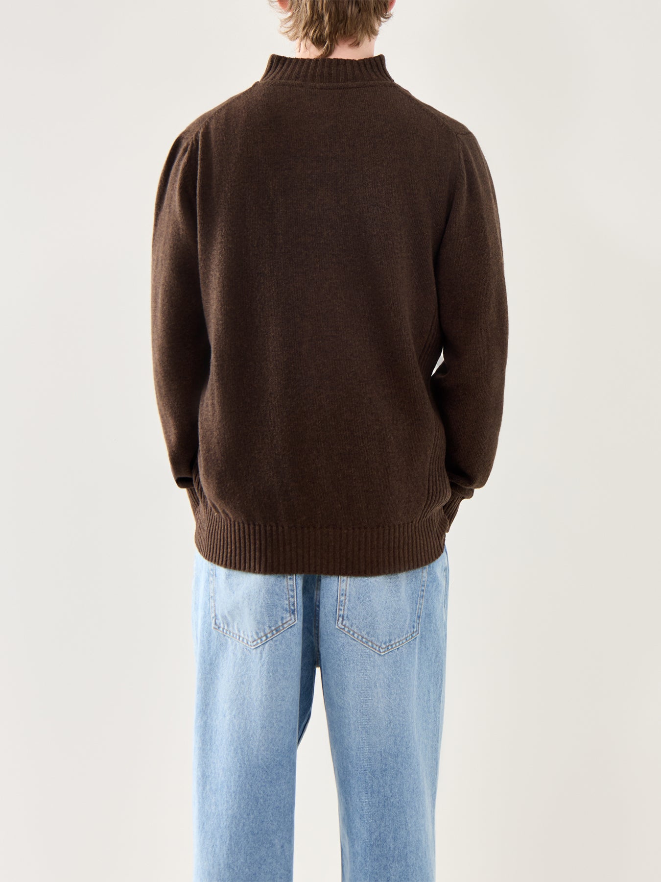 Essential Lambswool Half Zip Jumper