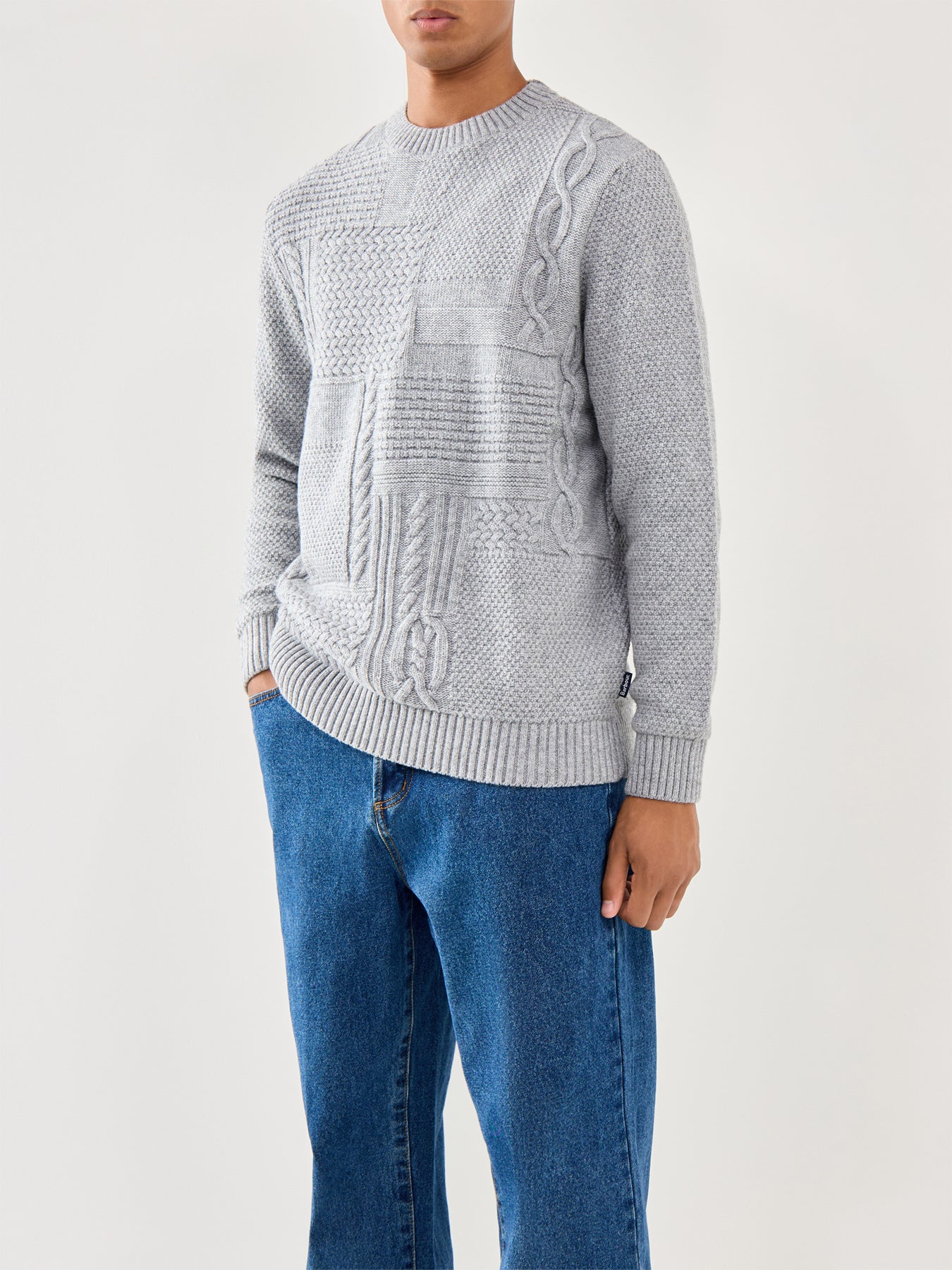 Casey Cable Crew Neck Sweater