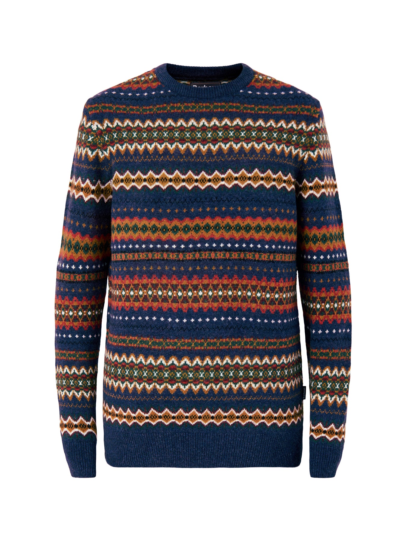 Case Fair Isle Crew Neck Sweater