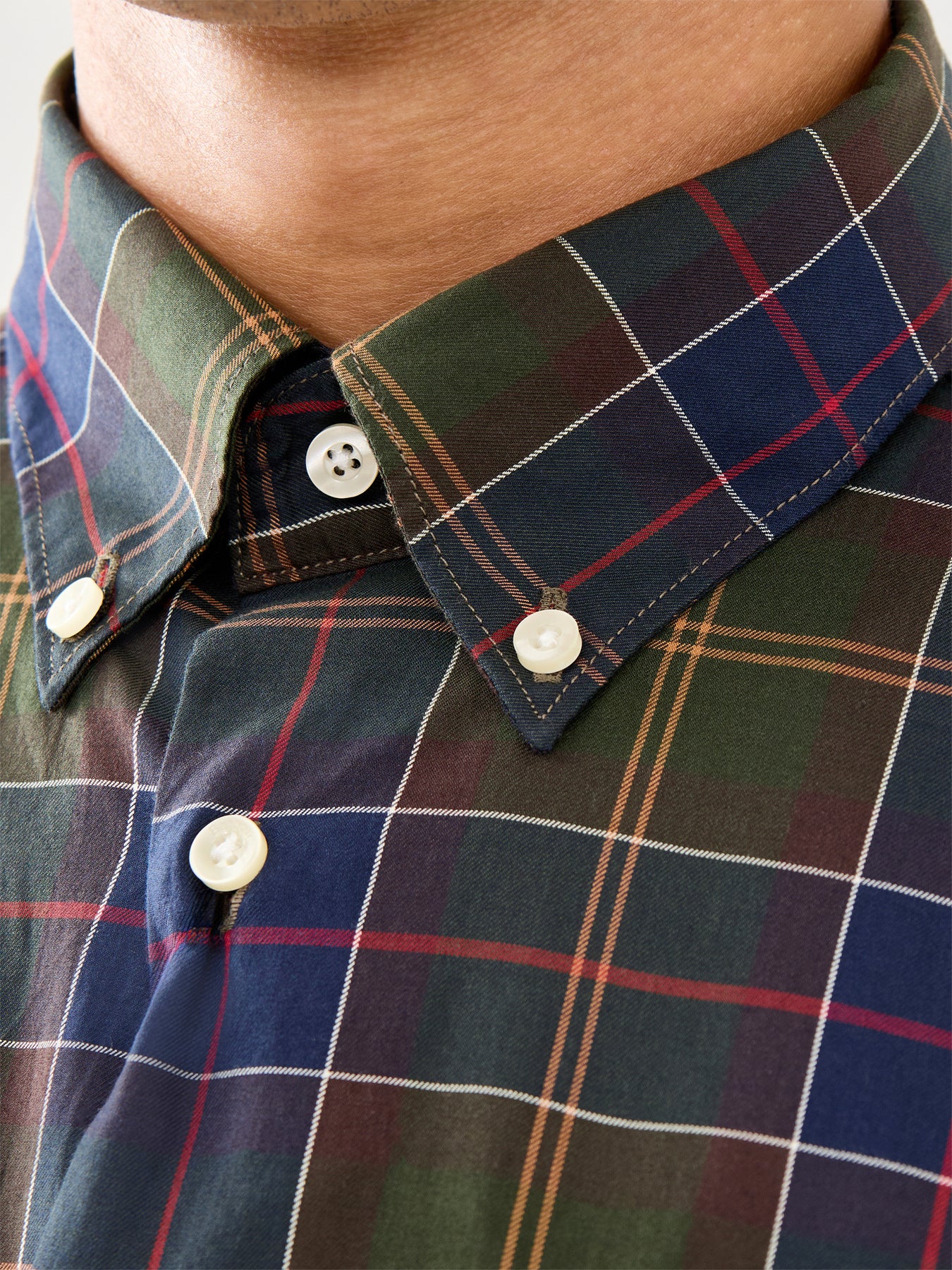 Wetheram Tailored Tartan Shirt Classic Tartan