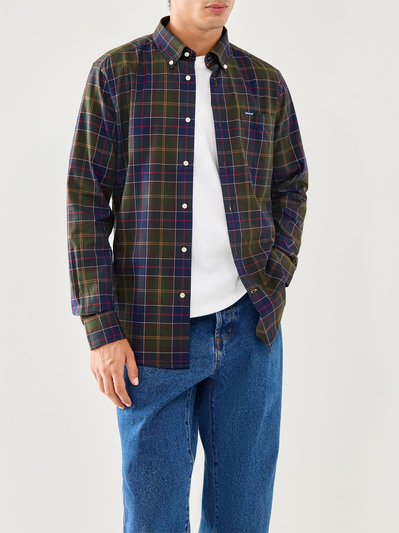 Wetheram Tailored Tartan Shirt Classic Tartan