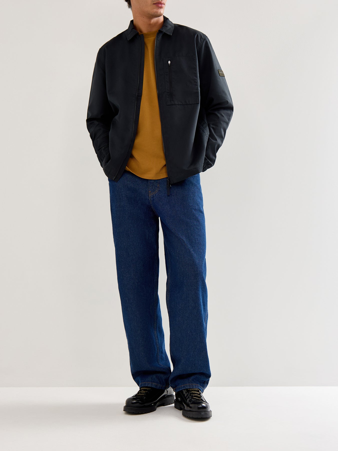 Leazes T-Shirt Short Sleeves Brown