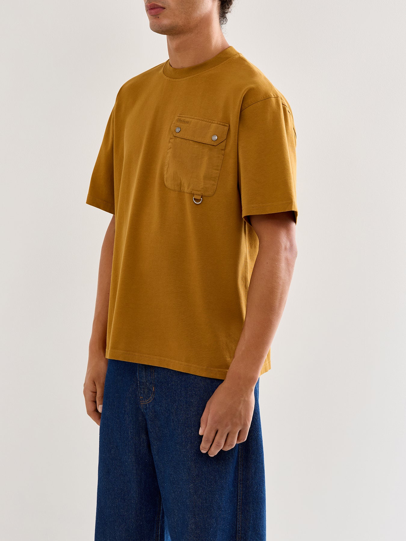 Leazes T-Shirt Short Sleeves Brown