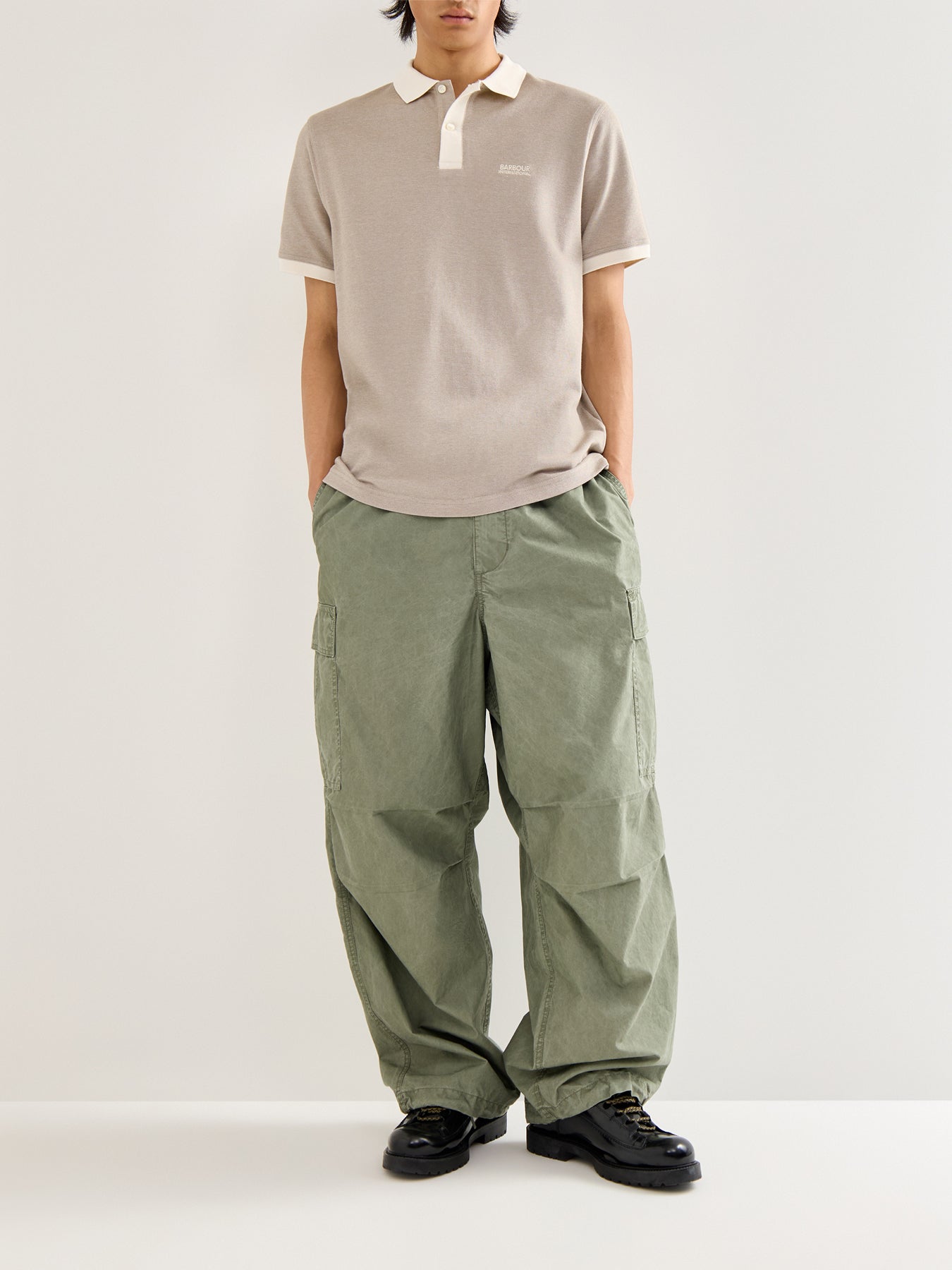 Morley Oxford Polo Shirt White