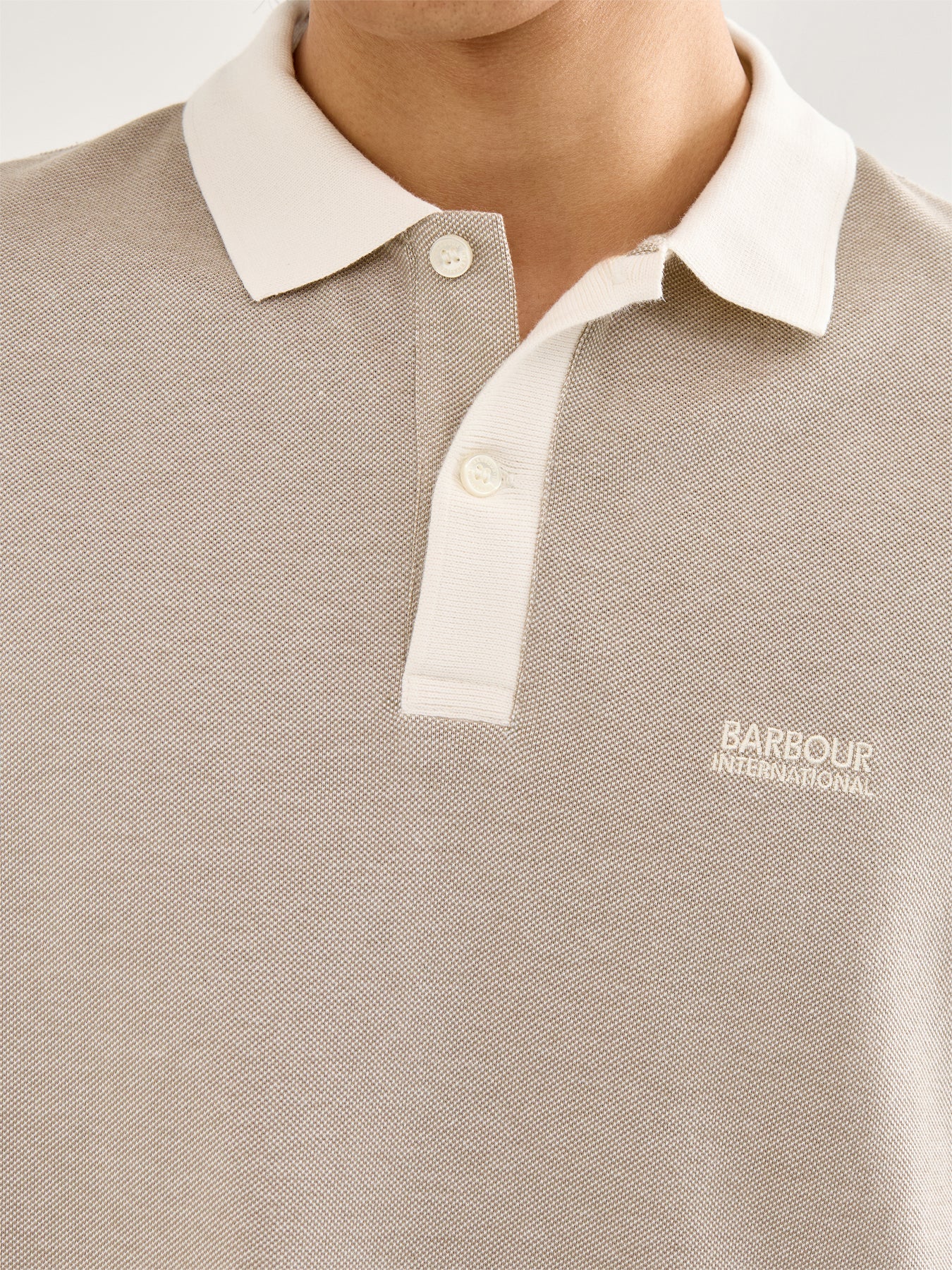 Morley Oxford Polo Shirt White