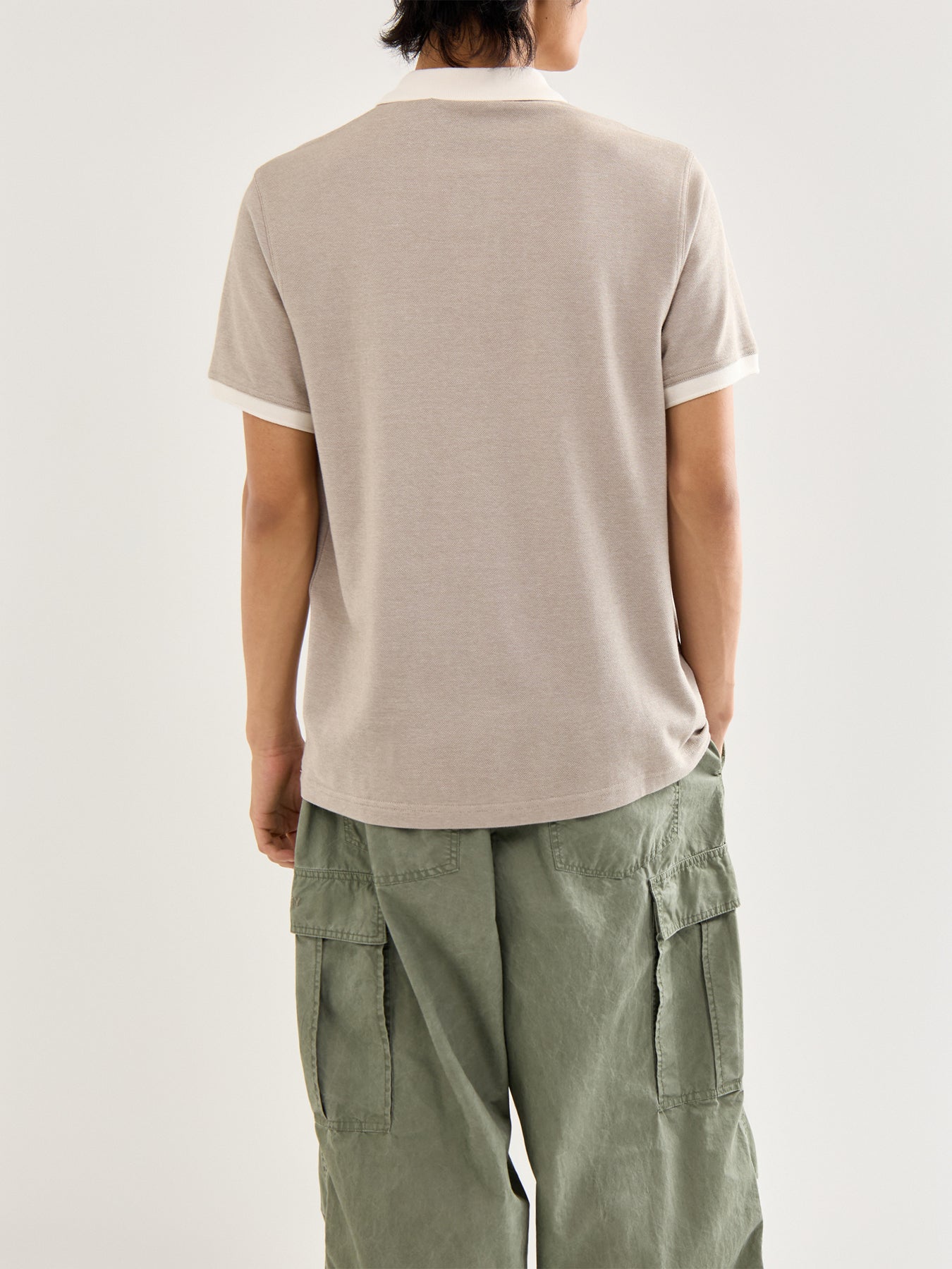 Morley Oxford Polo Shirt White