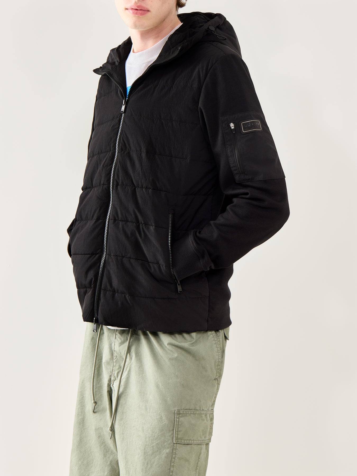 Stanley Hooded Quilted Sweat