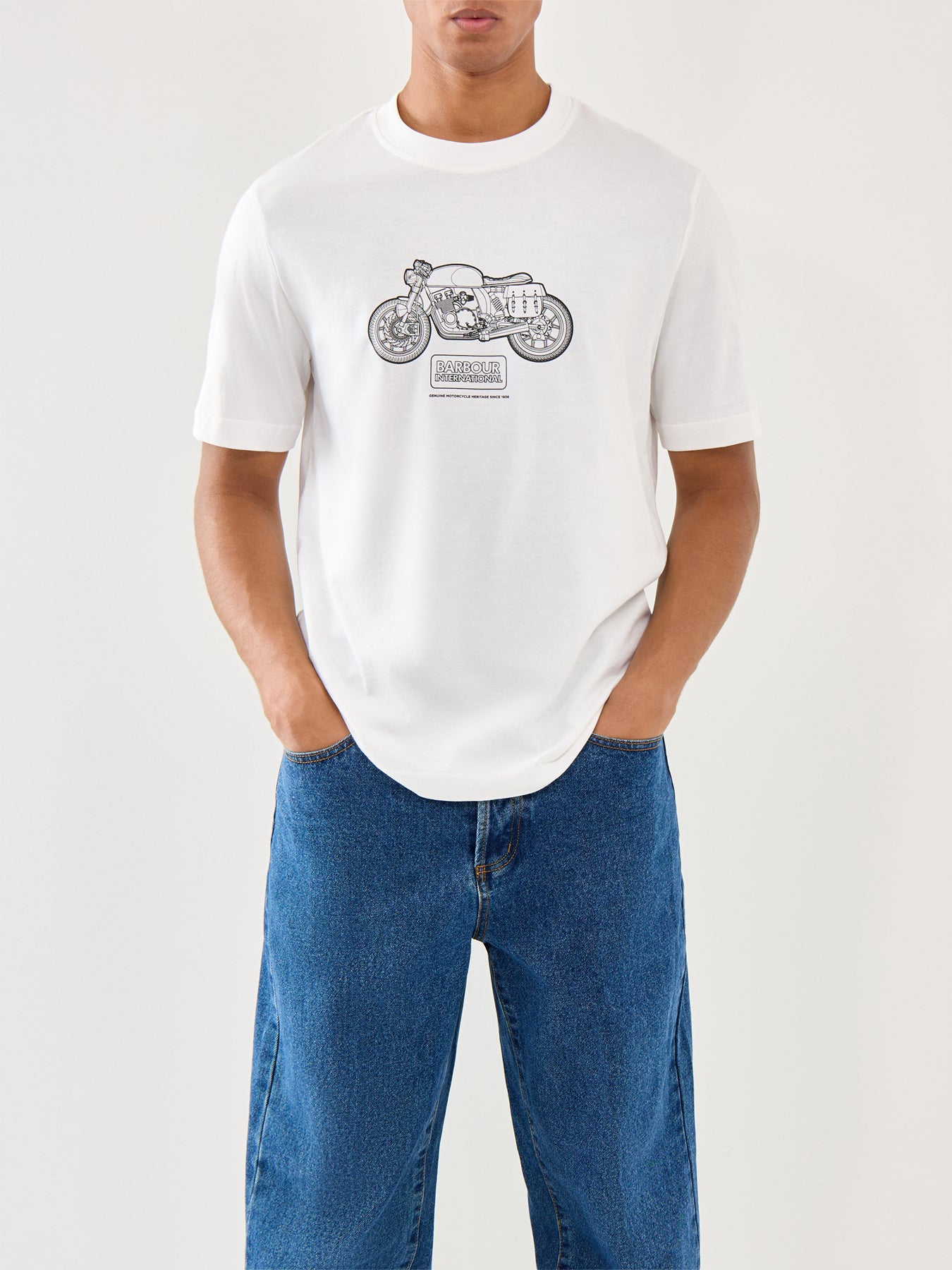 Morris Motorbike Graphic T-Shirt