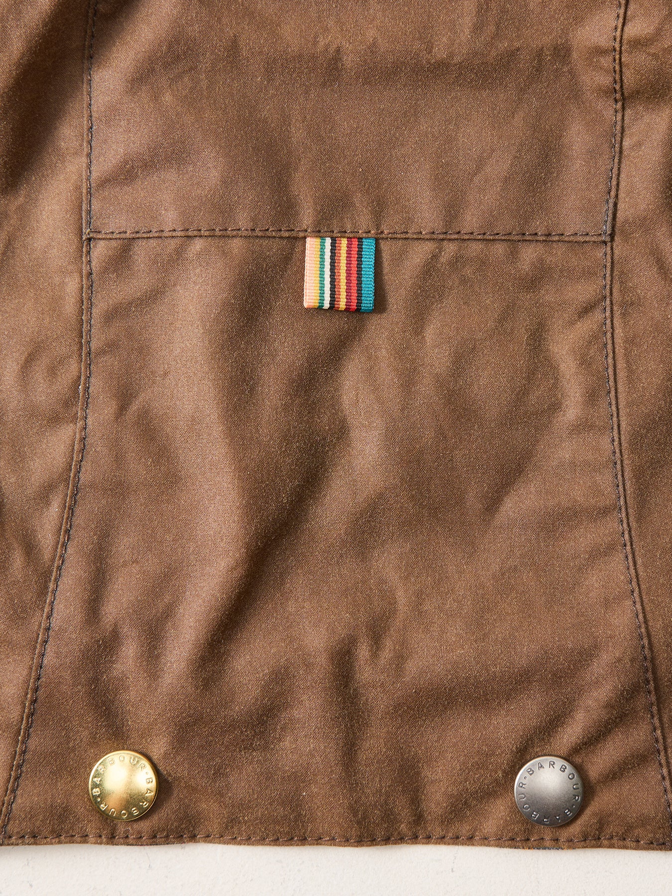 Paul Smith Loves Barbour Wax Hood Tan