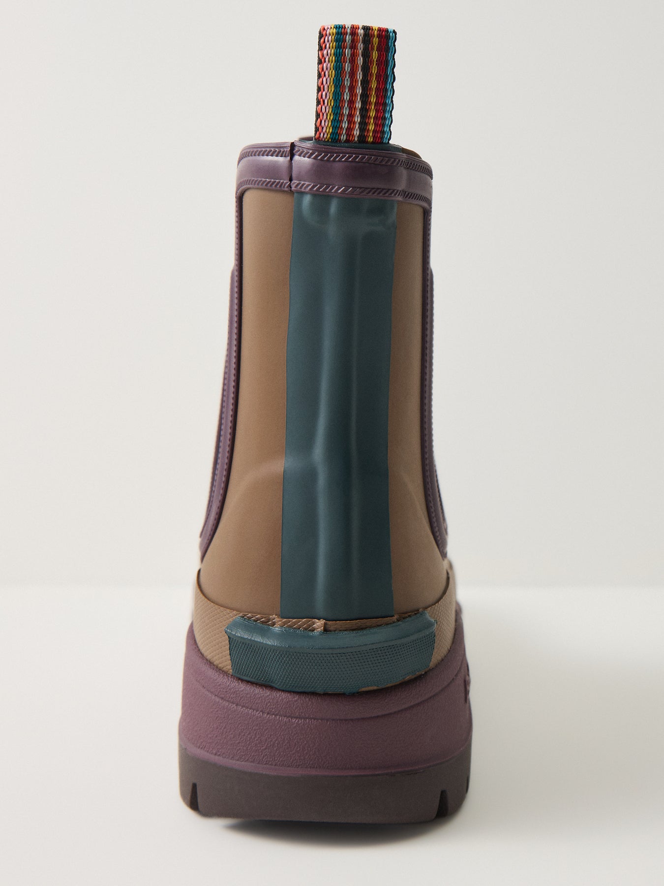Paul Smith Loves Barbour Chelsea Wellington Boots Tan