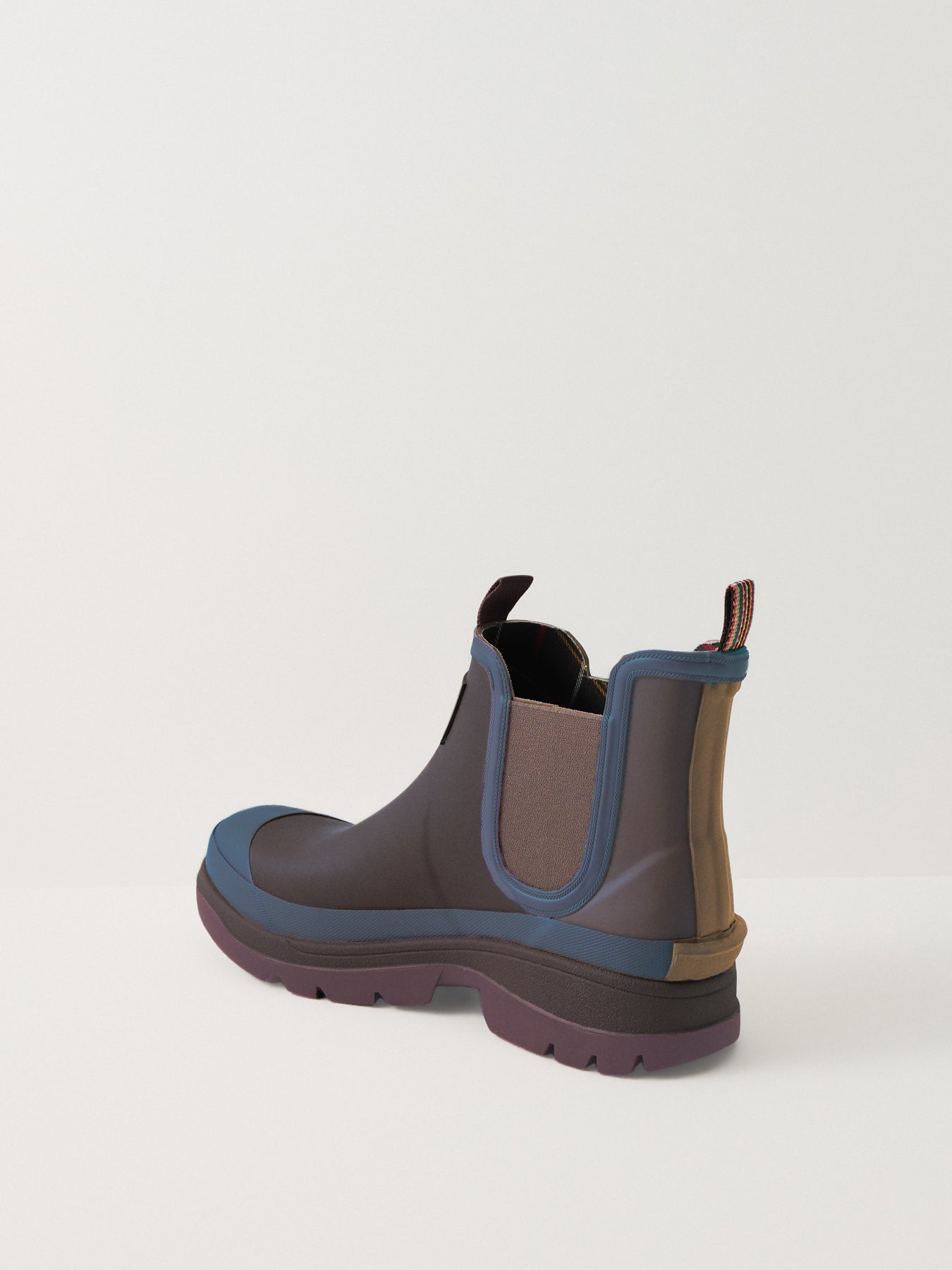 Paul Smith Loves Barbour Chelsea Wellington Boots Rustic