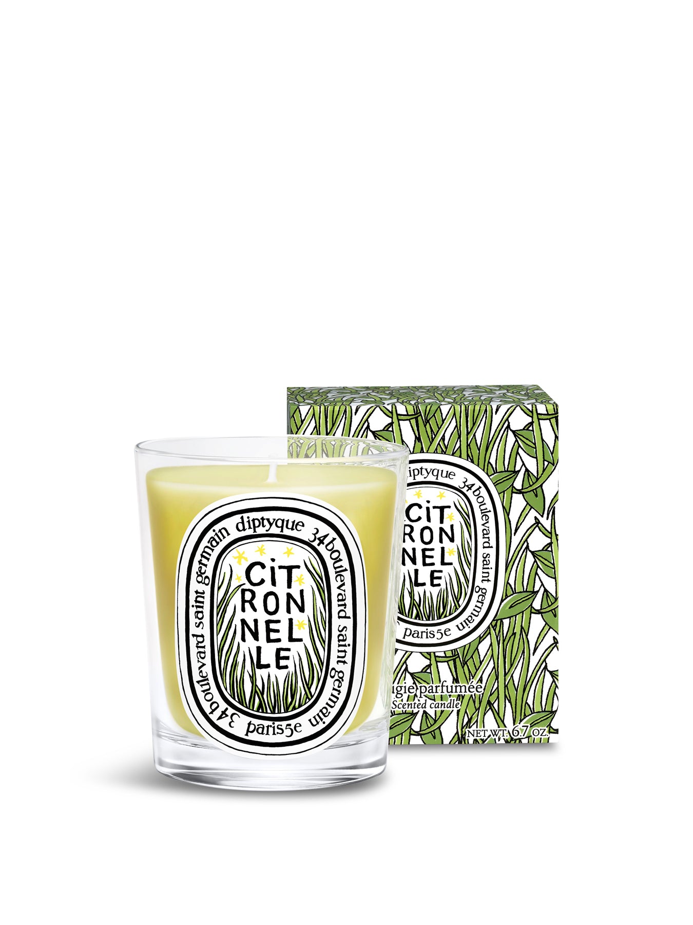 Citronnelle Classic Candle 190g Limited Edition