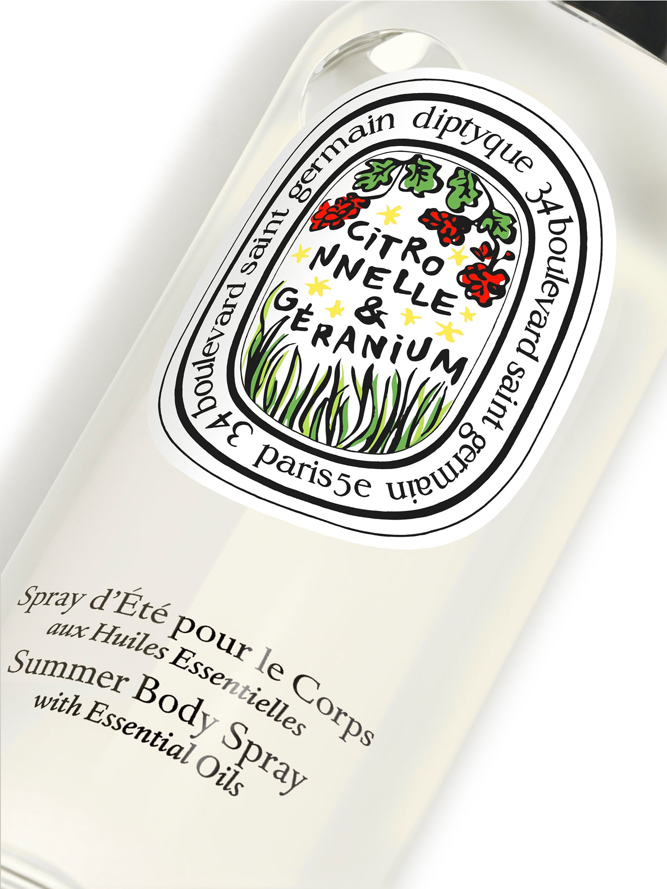 Citronnelle & Geranium Body Spray 100ml Limited Edition