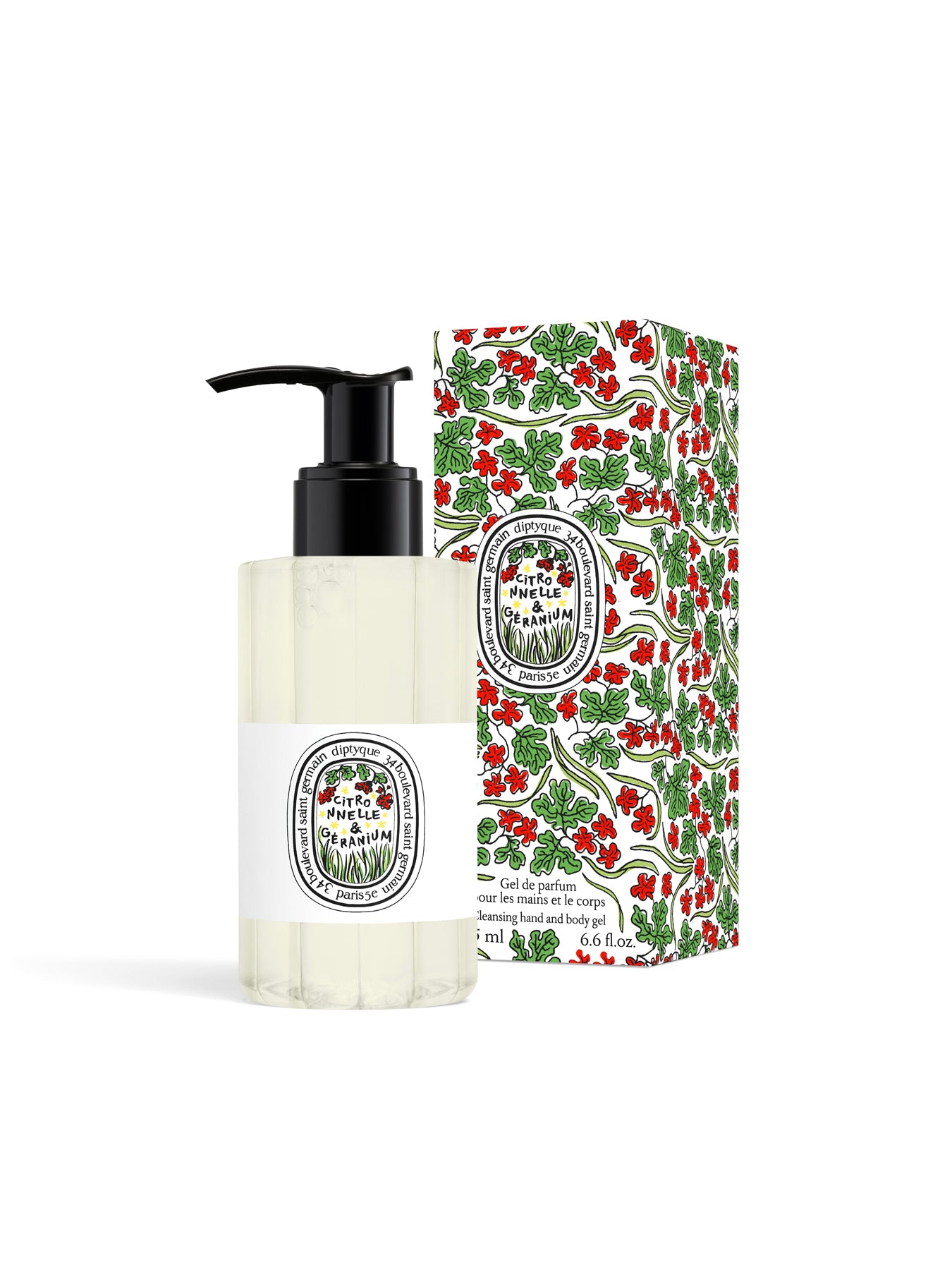 Citronnelle & Geranium Shower Gel 200ml Limited Edition