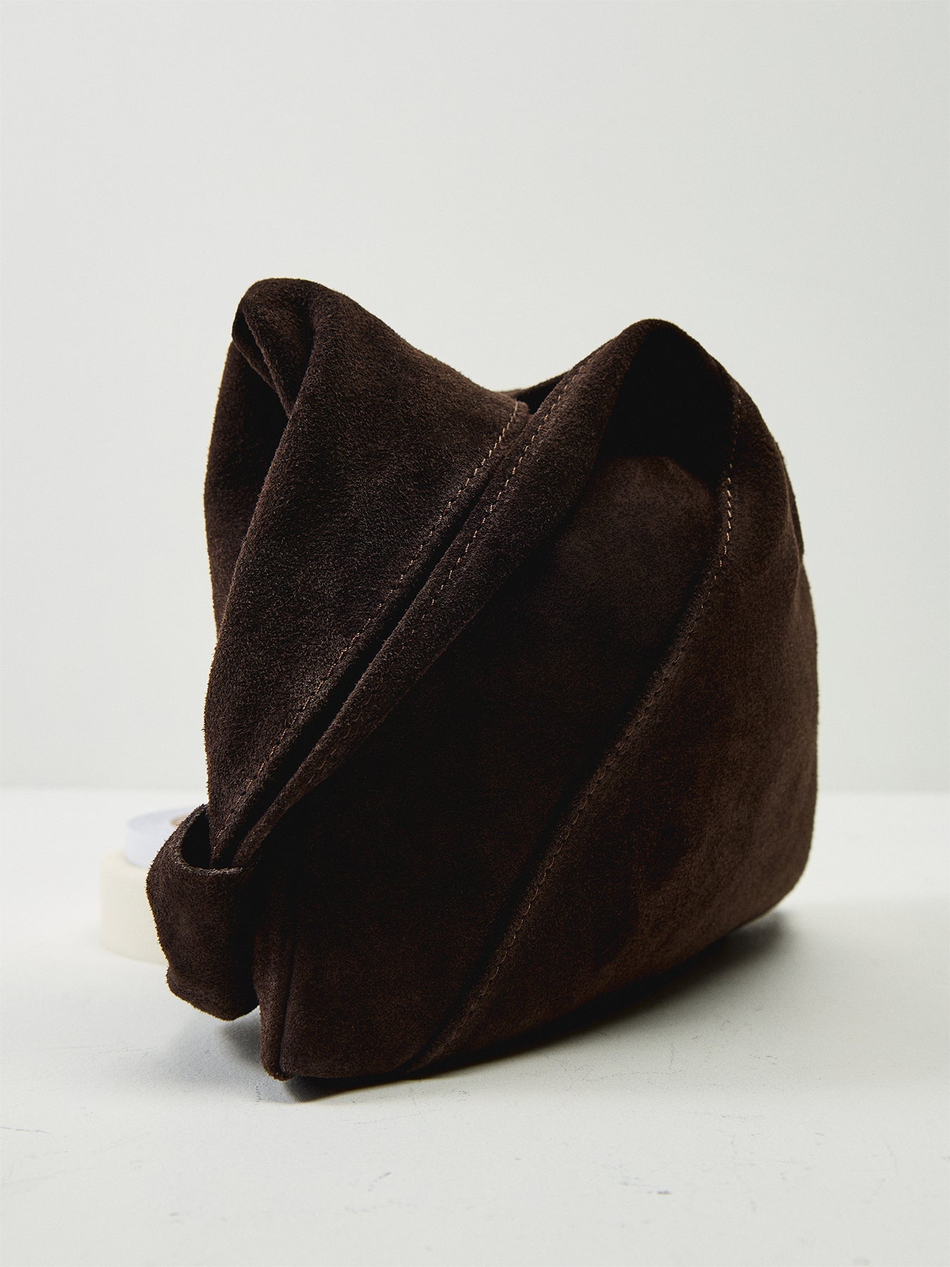 Mini Giselle Suede Shoulder Tote