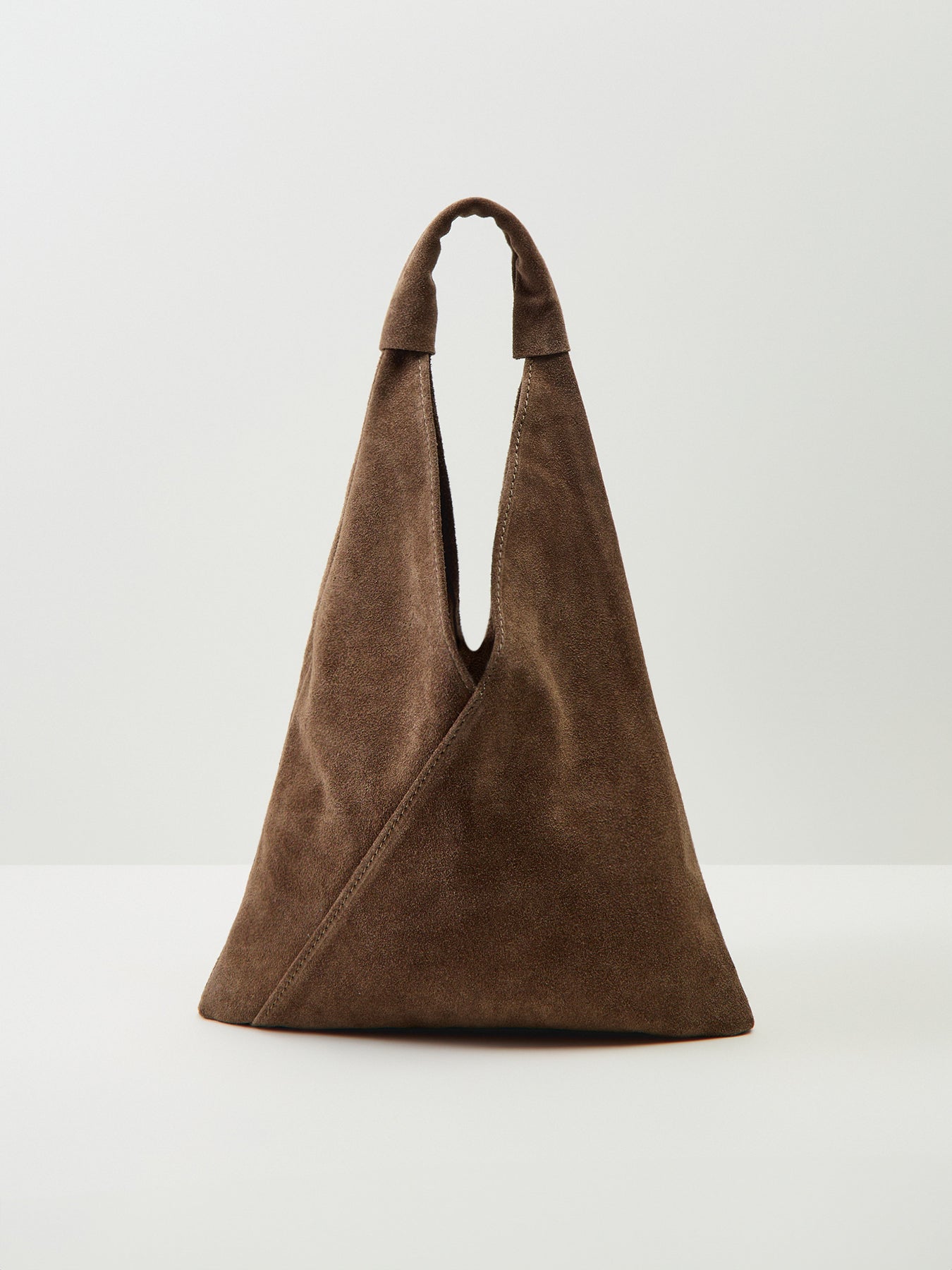 Mini Giselle Suede Shoulder Tote