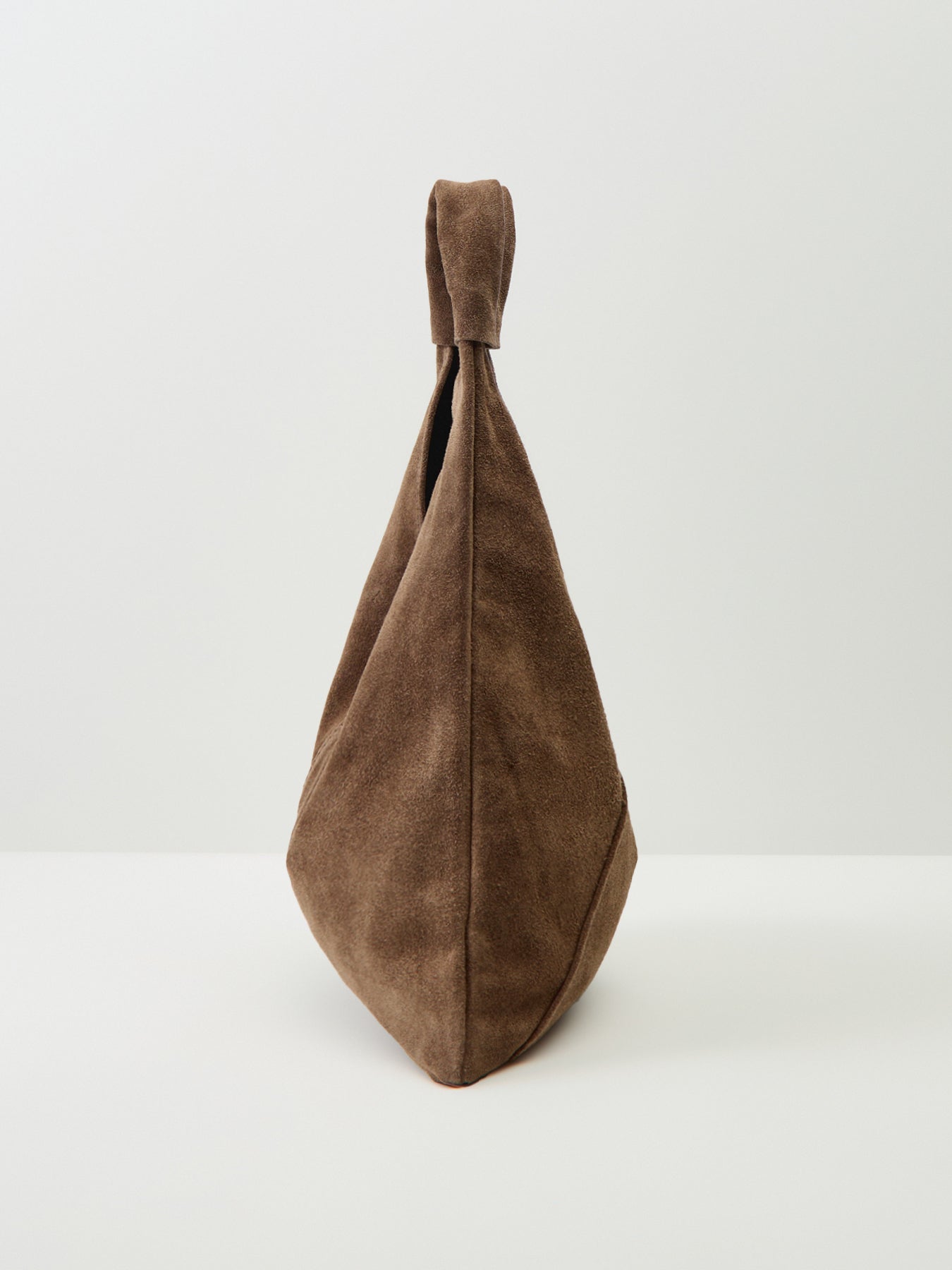 Mini Giselle Suede Shoulder Tote