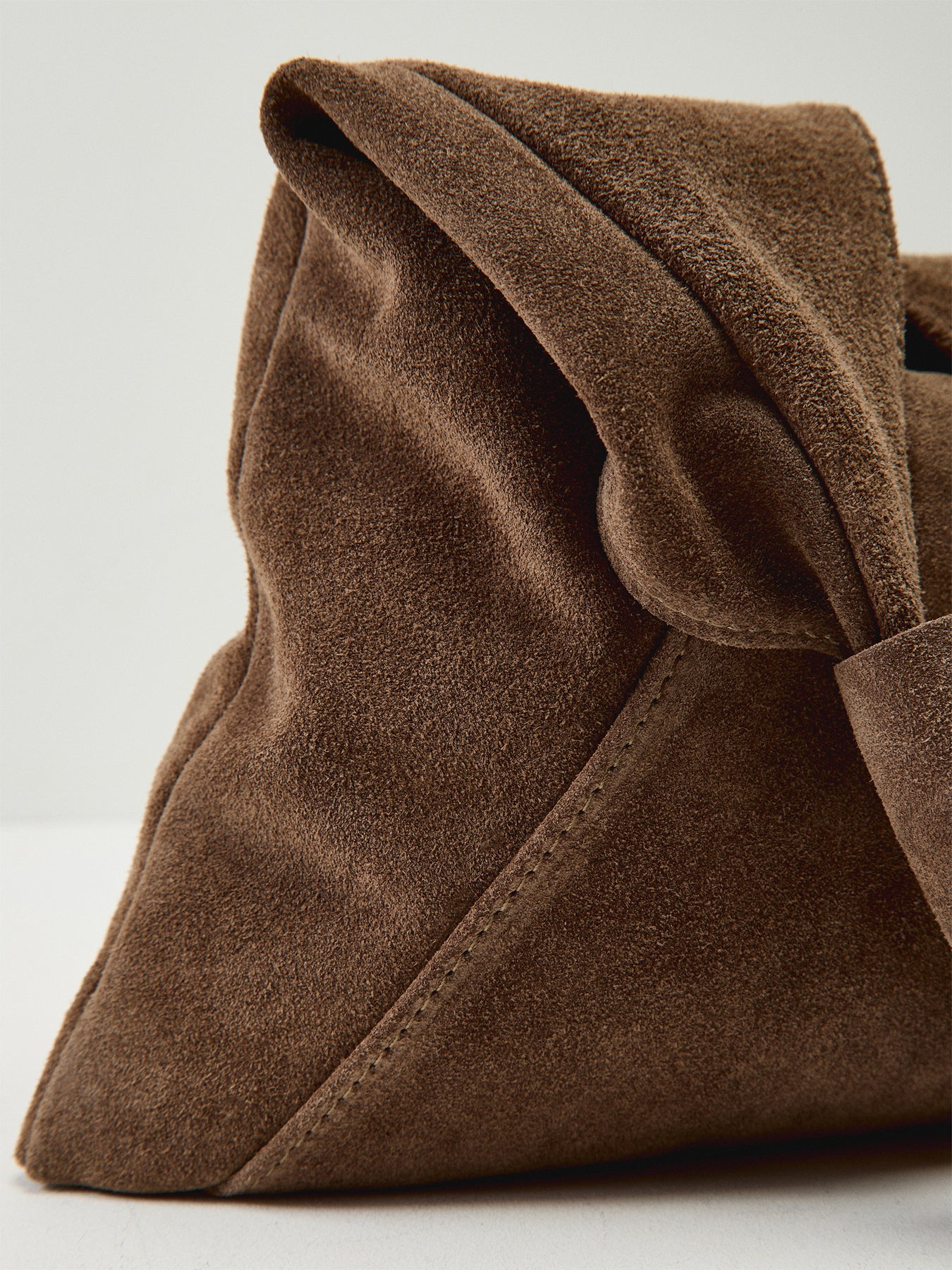 Mini Giselle Suede Shoulder Tote