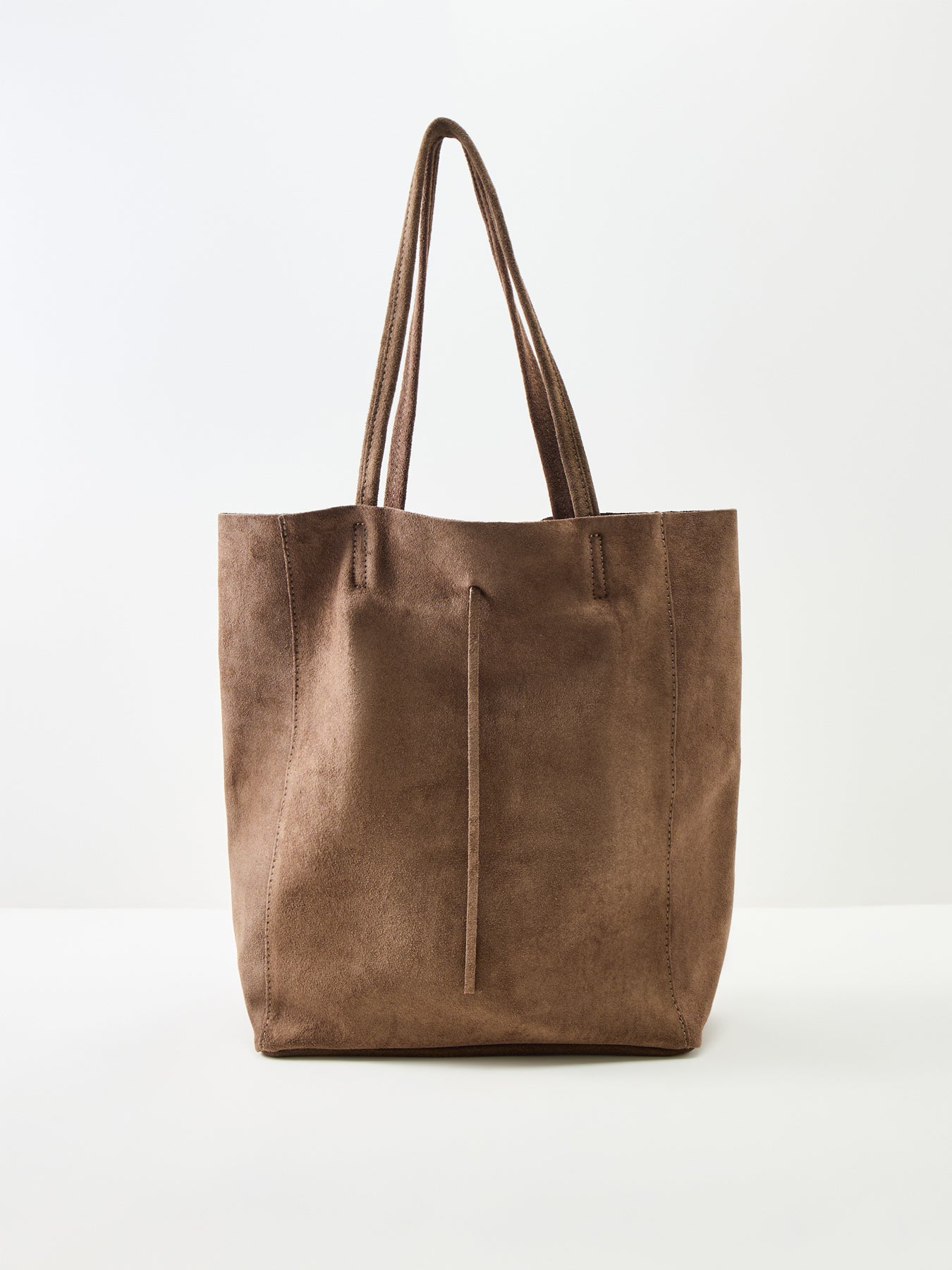 Big Suede Shopper Taupe