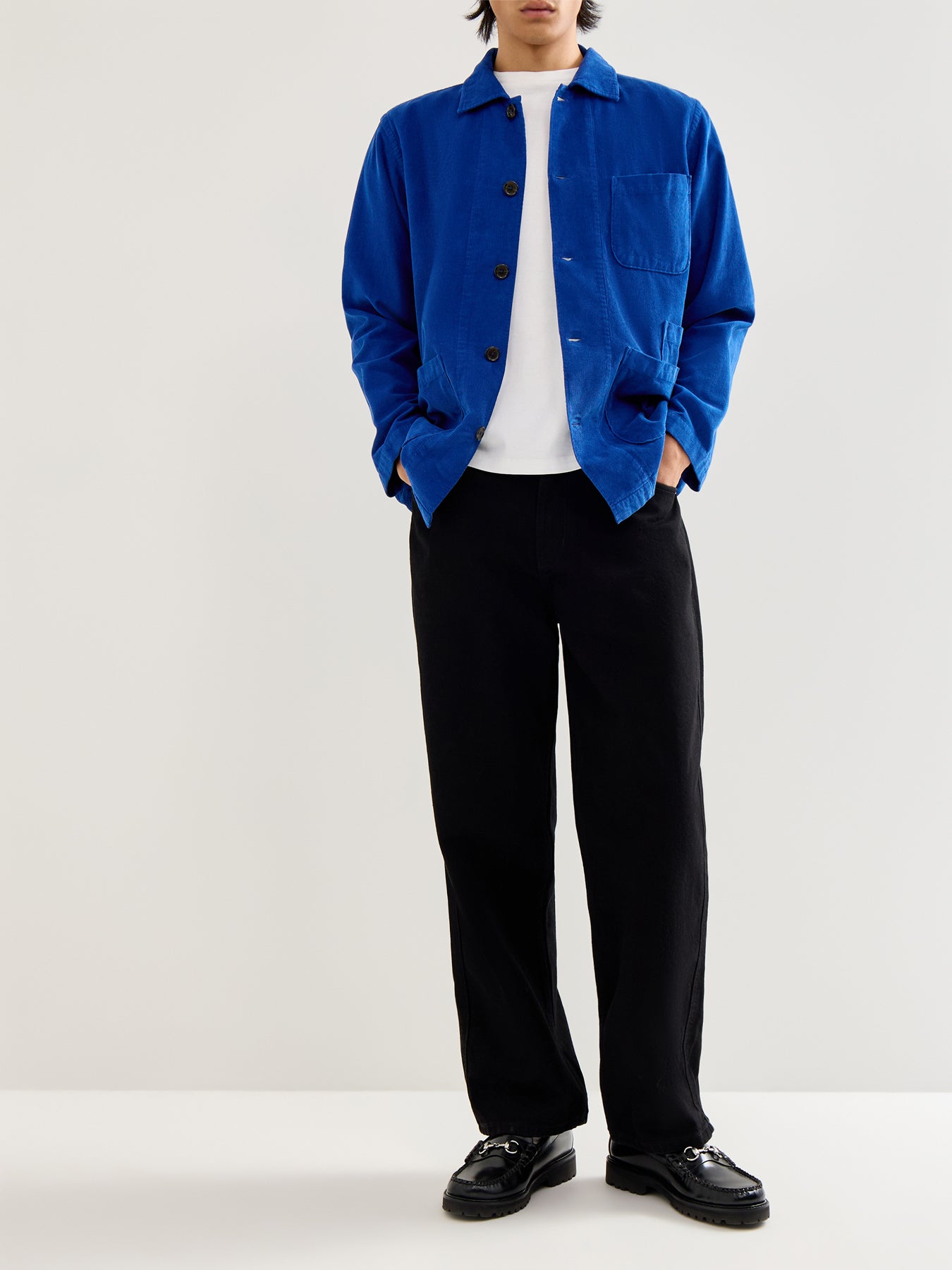 Bakers Cotton Overshirt Blue