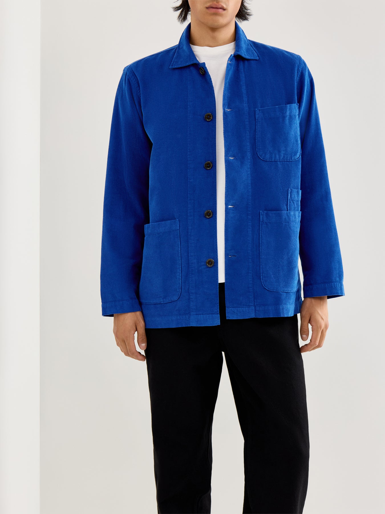 Bakers Cotton Overshirt Blue