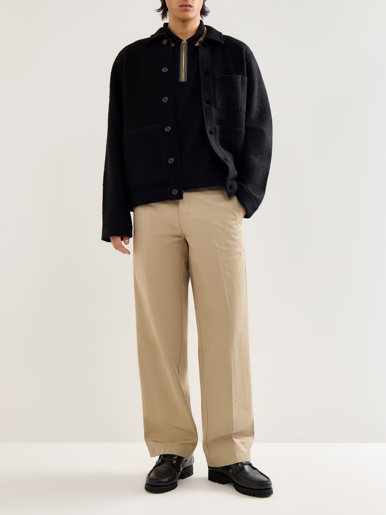 Uniform Wool Jacket Black