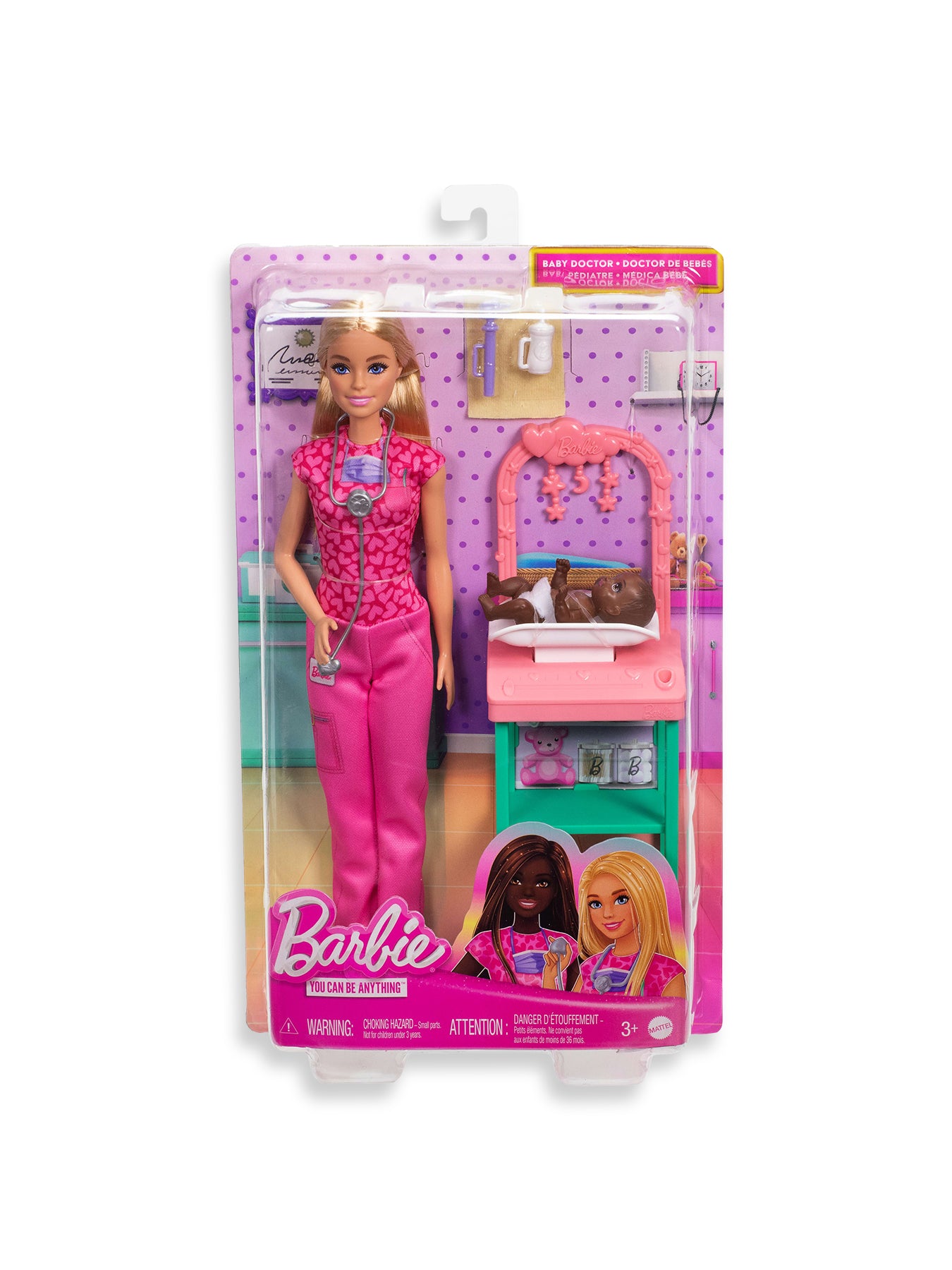 Barbie Nurturing Baby Doctor Playset