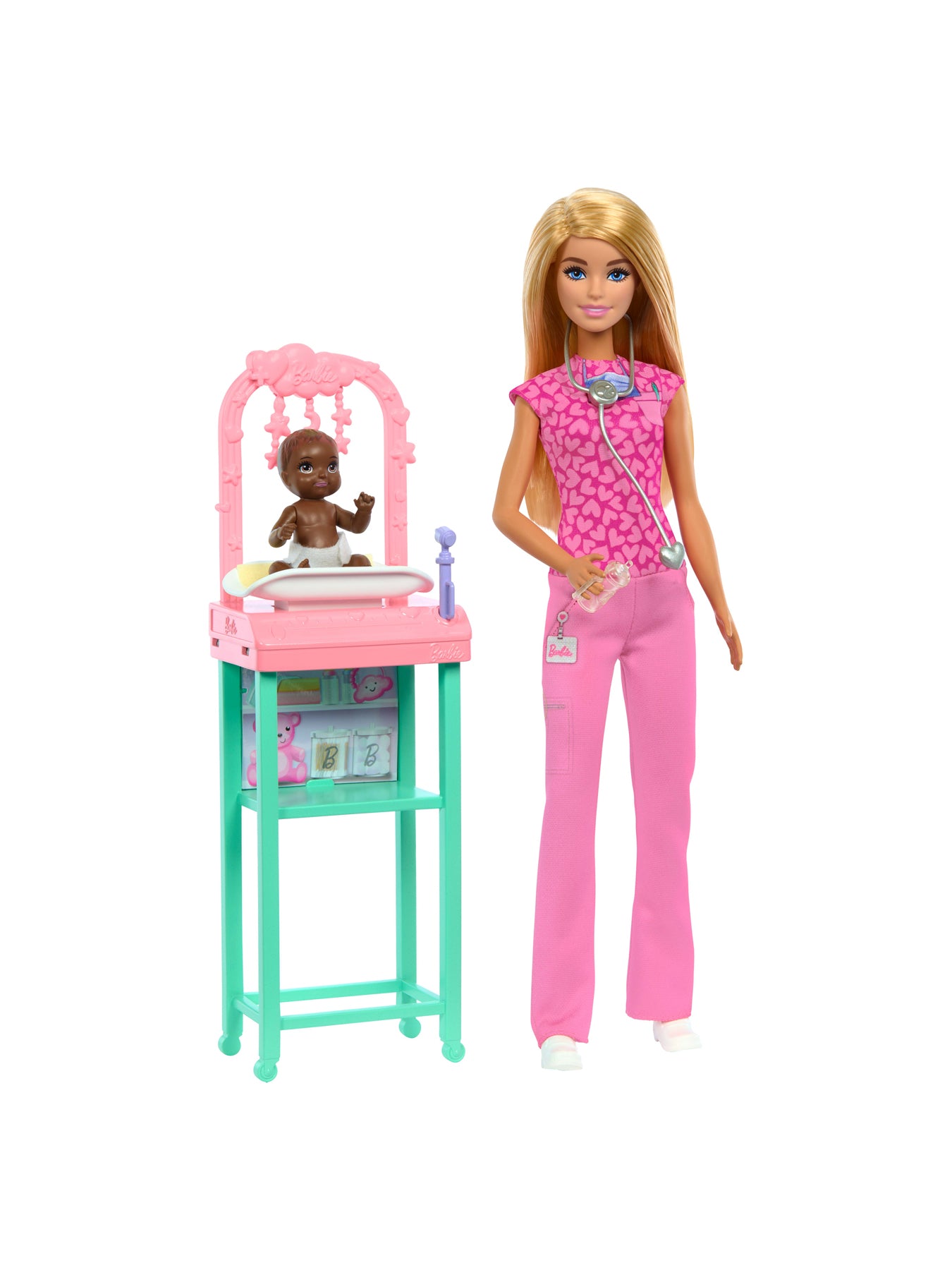 Barbie Nurturing Baby Doctor Playset