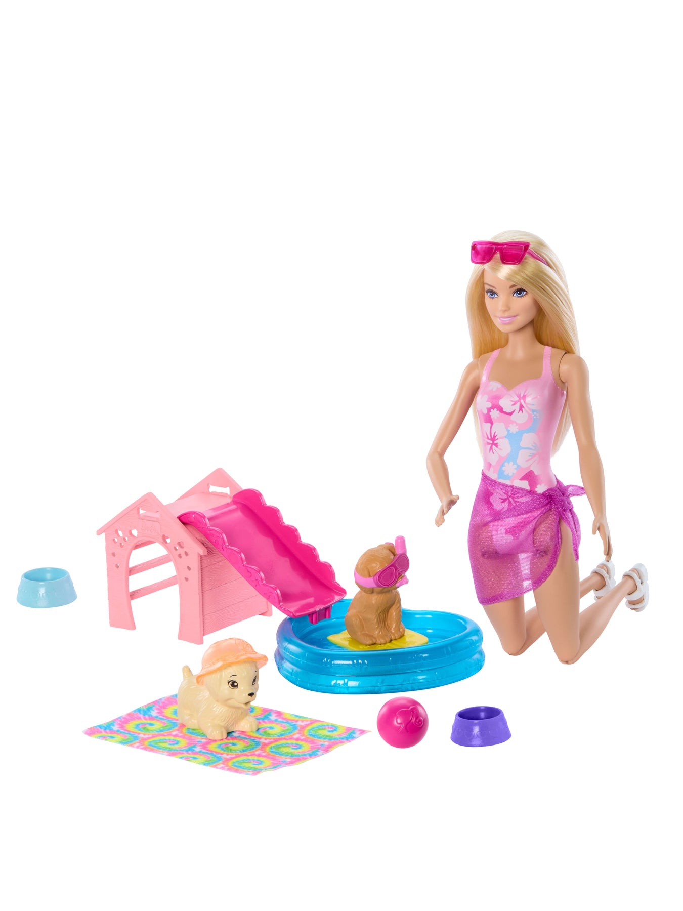 Barbie Puppy Pool Party