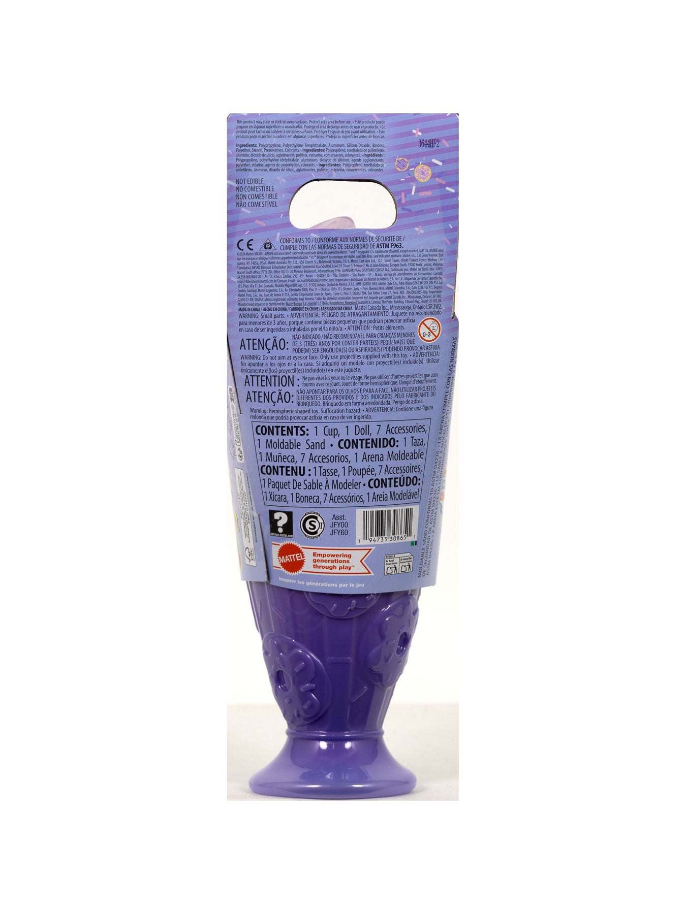 Barbie Pop Reveal Sweet Treats Purple