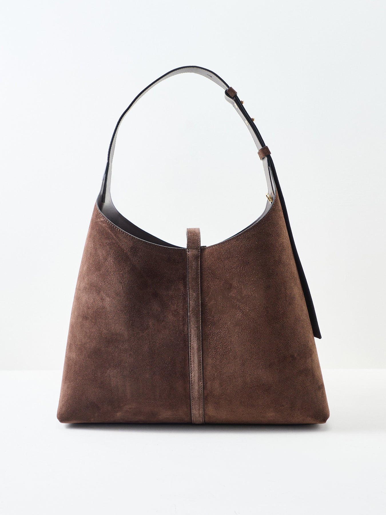 Kite Hobo Suede Tote Bag Brown