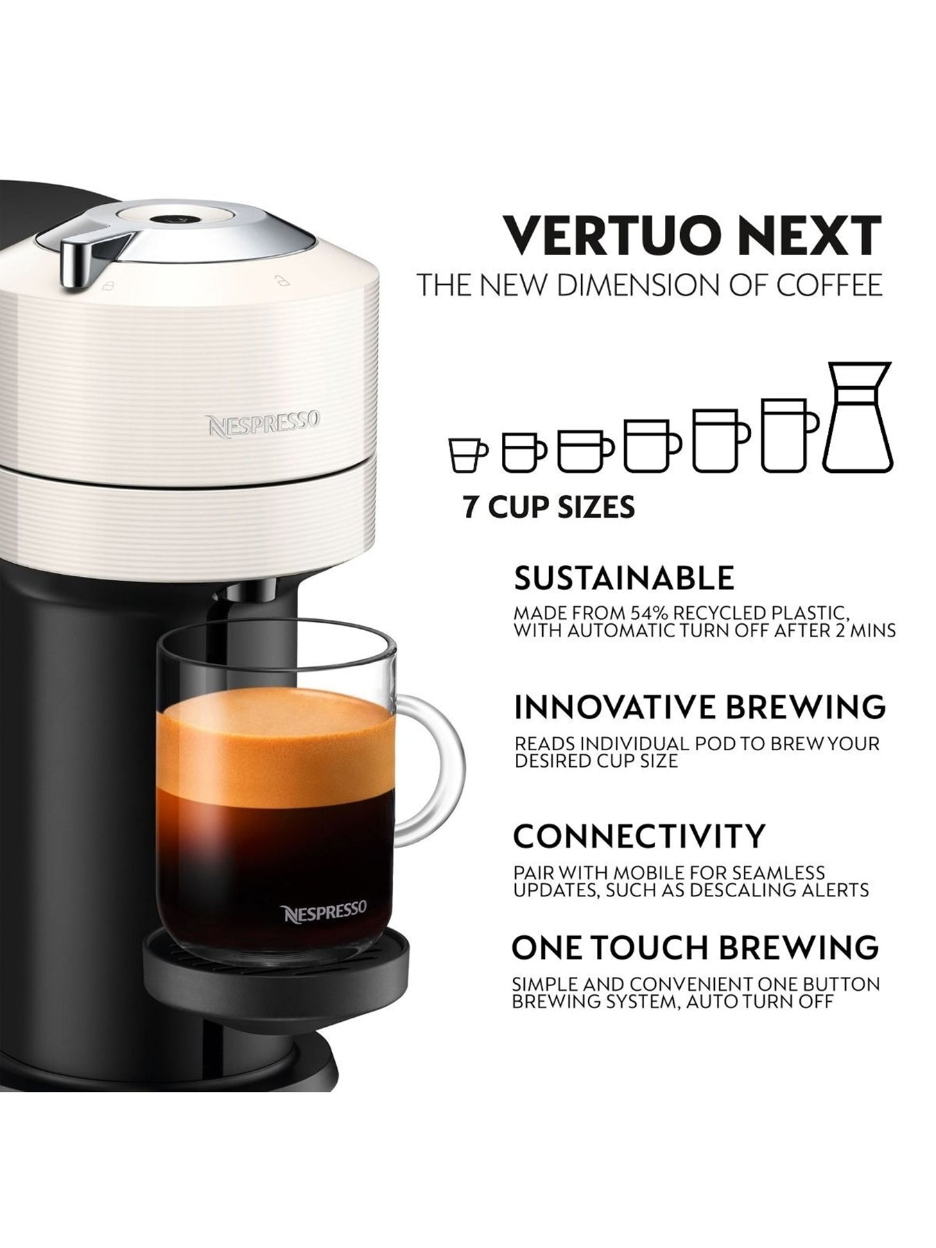Vertuo Next & Milk Coffee Machine