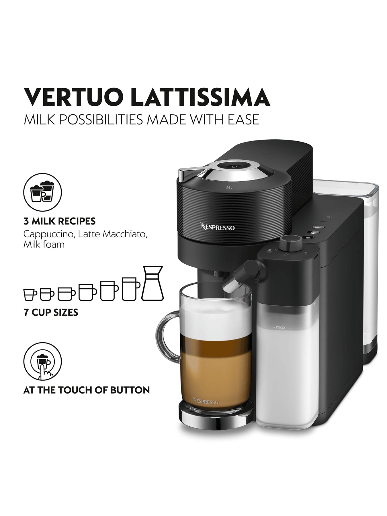 Vertuo Lattissima Black