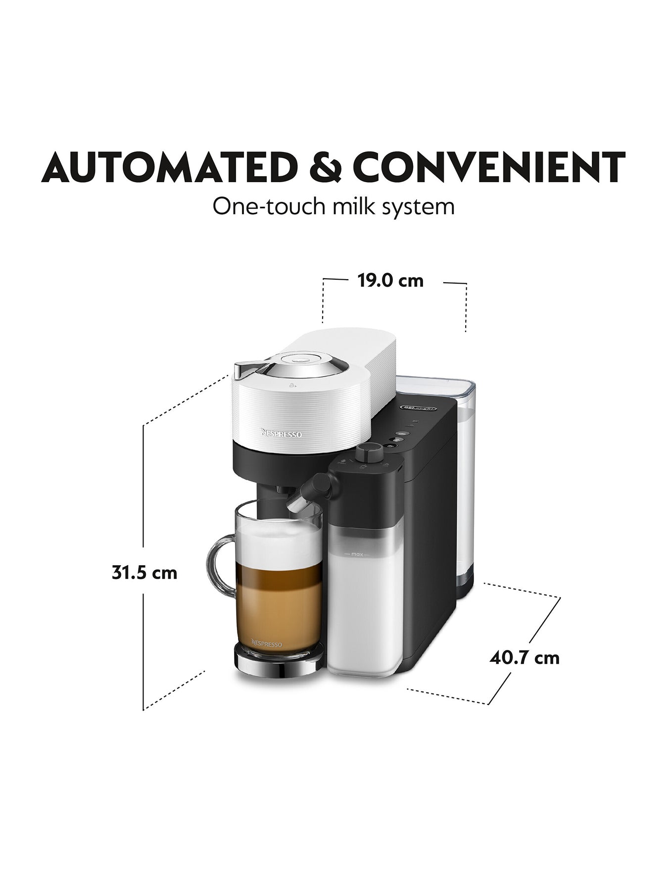 Vertuo Lattissima Coffee Machine White