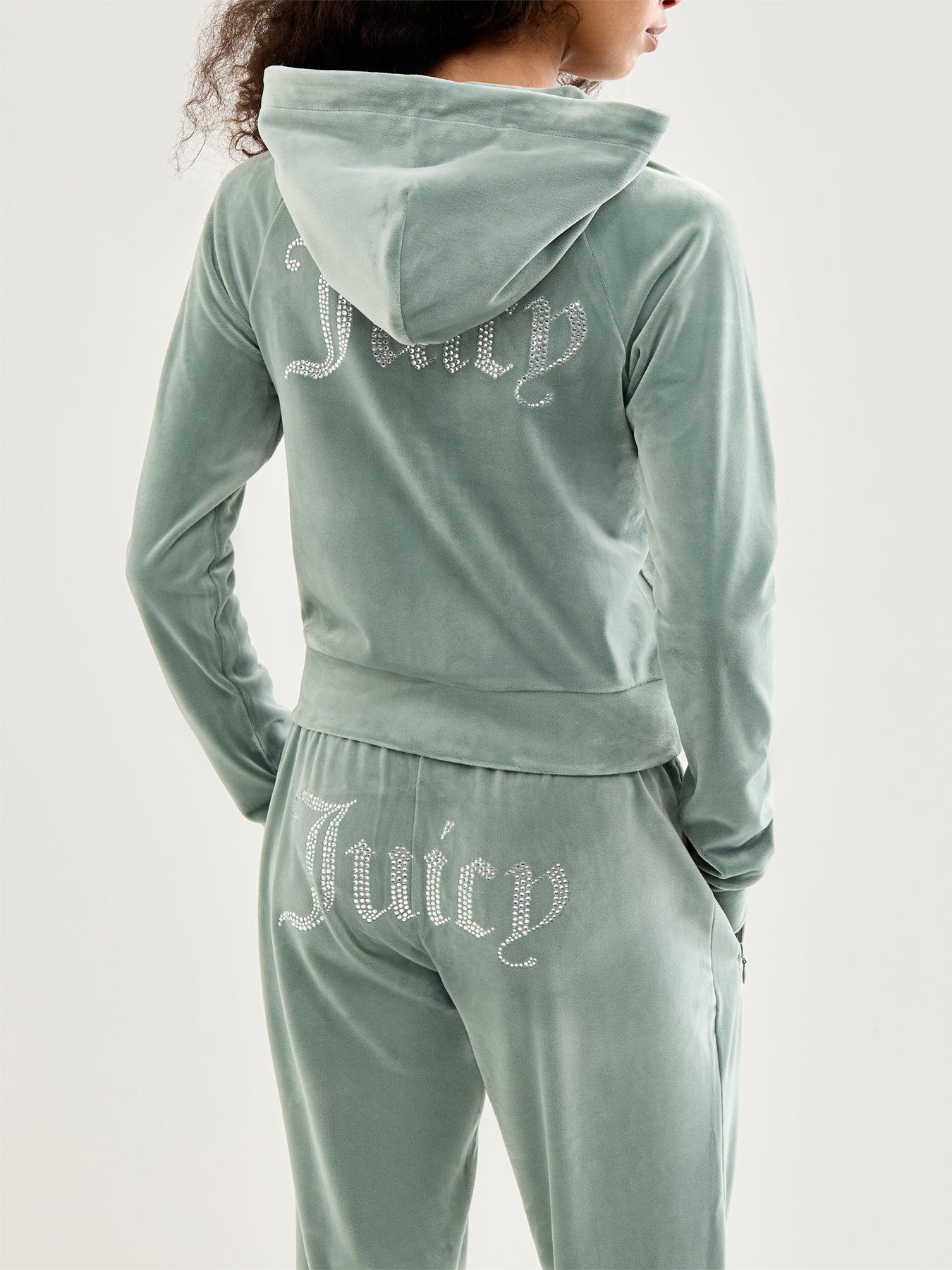 Madison Hoodie White Label Diamante