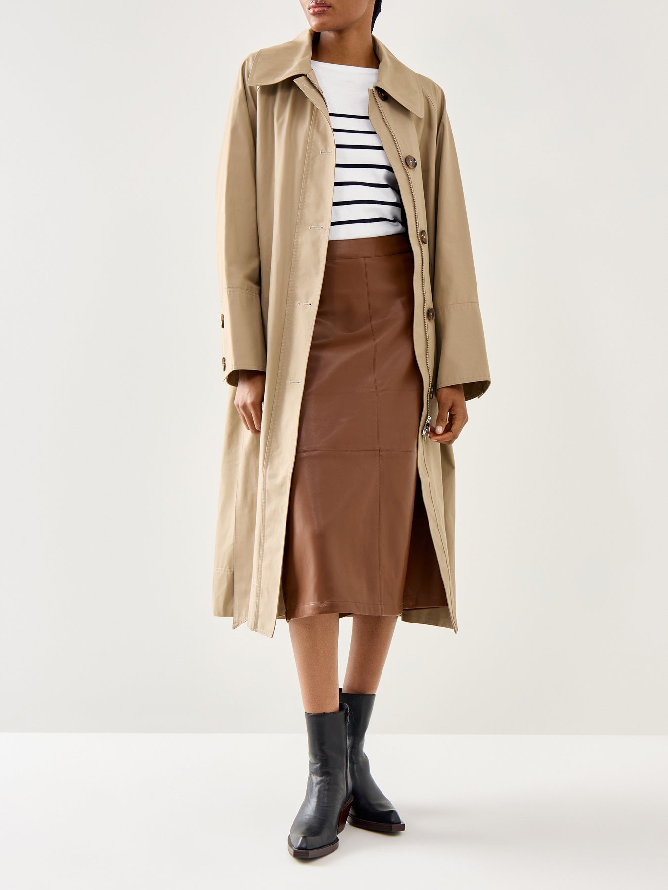 Barbour Bradley Top Cloud Strpe