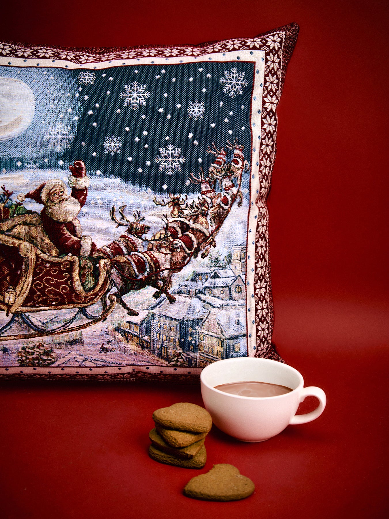 Skyride Cushion Seasonal Christmas Home Décor