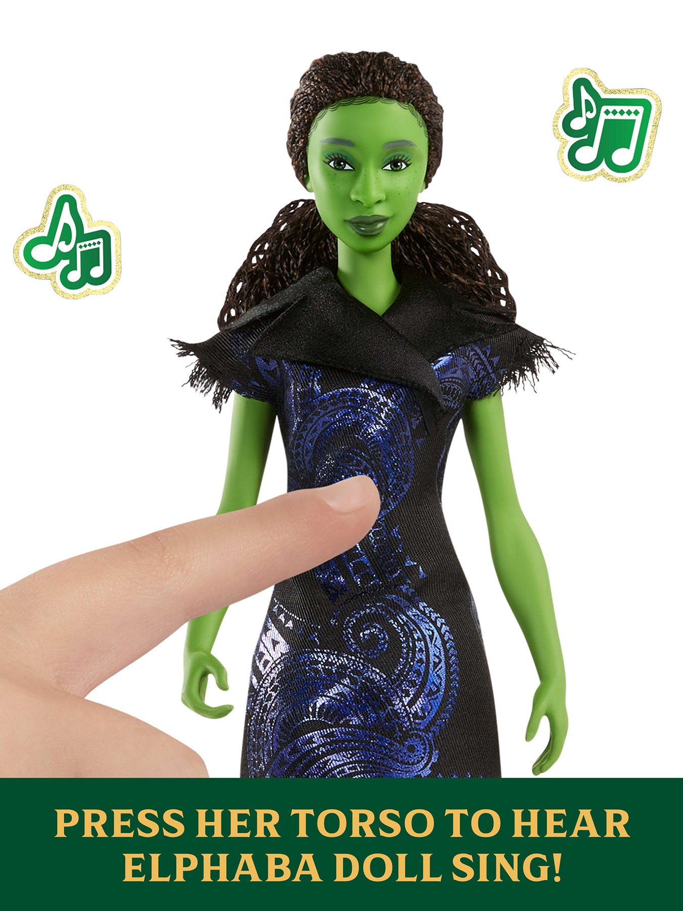 Elphaba Singing Doll