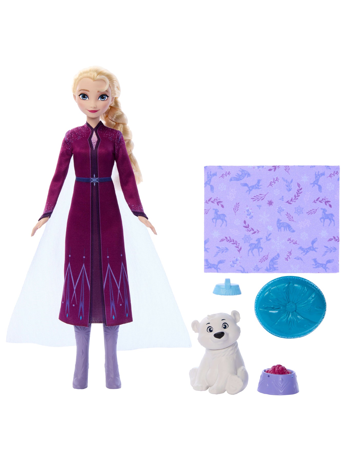 Frozen Elsa and Baby Bear Soft Toy