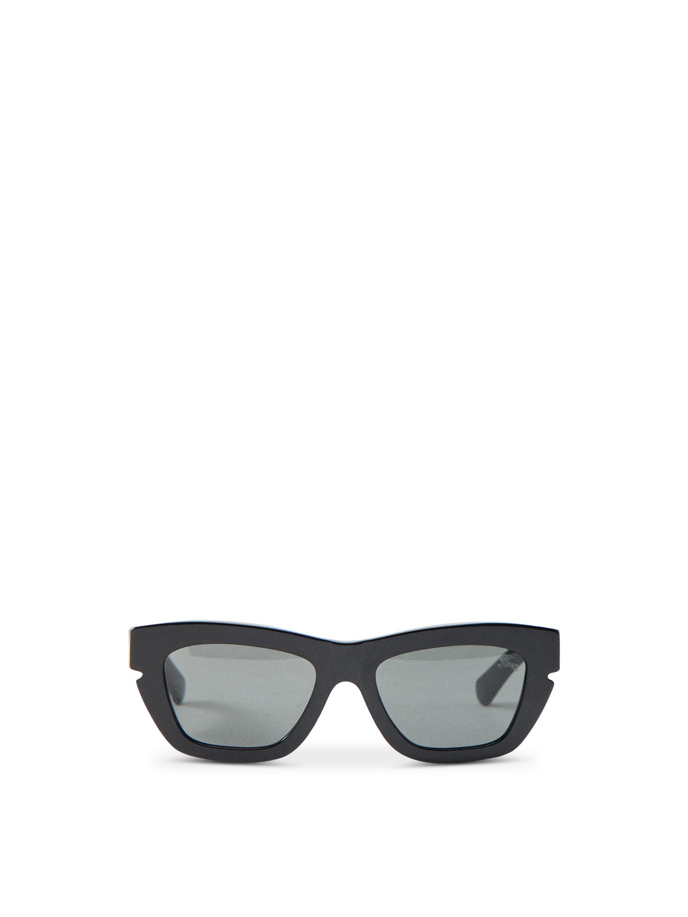 0BE4454 Acetate Round Sunglasses Black