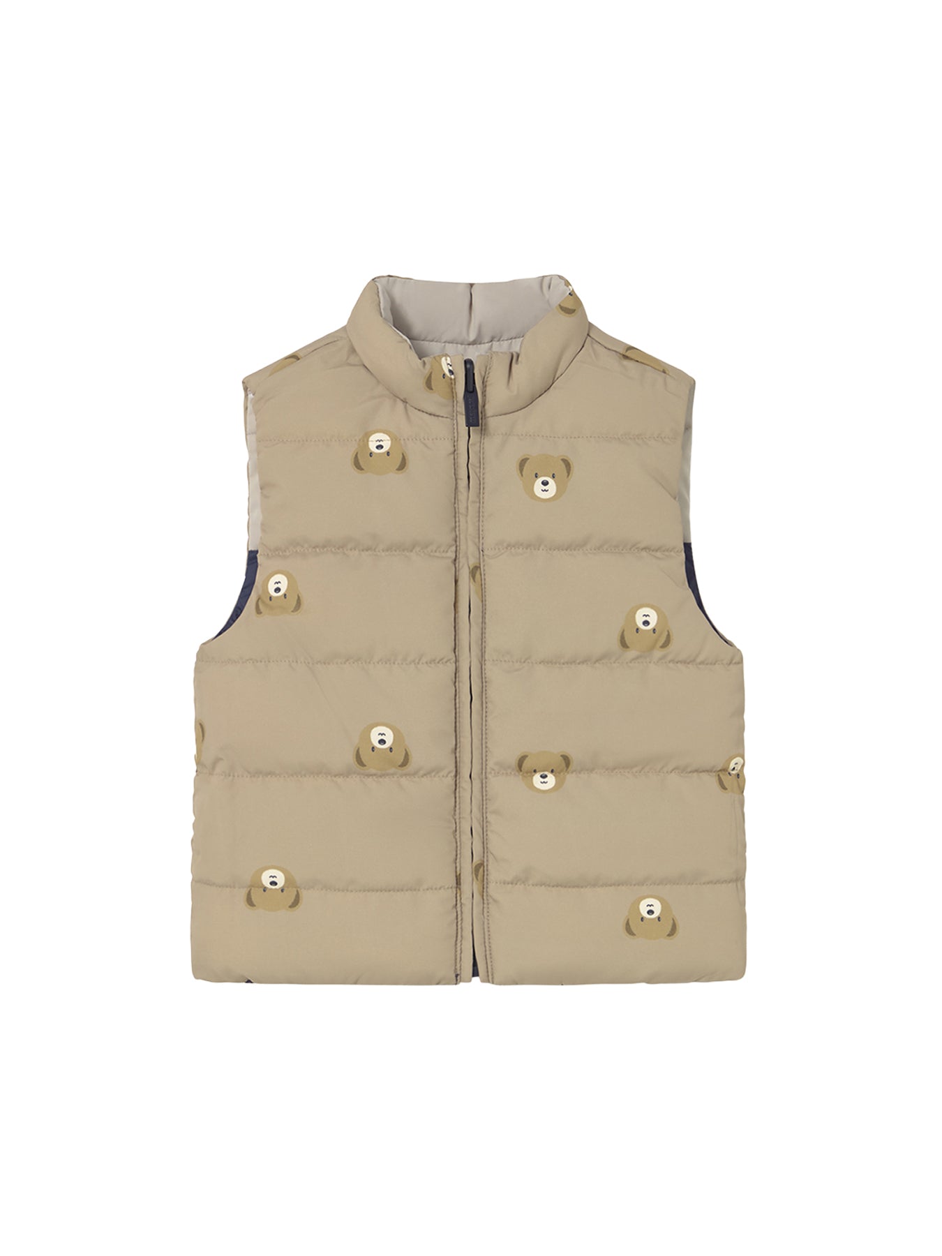 Mayoral Reversible Vest Blue