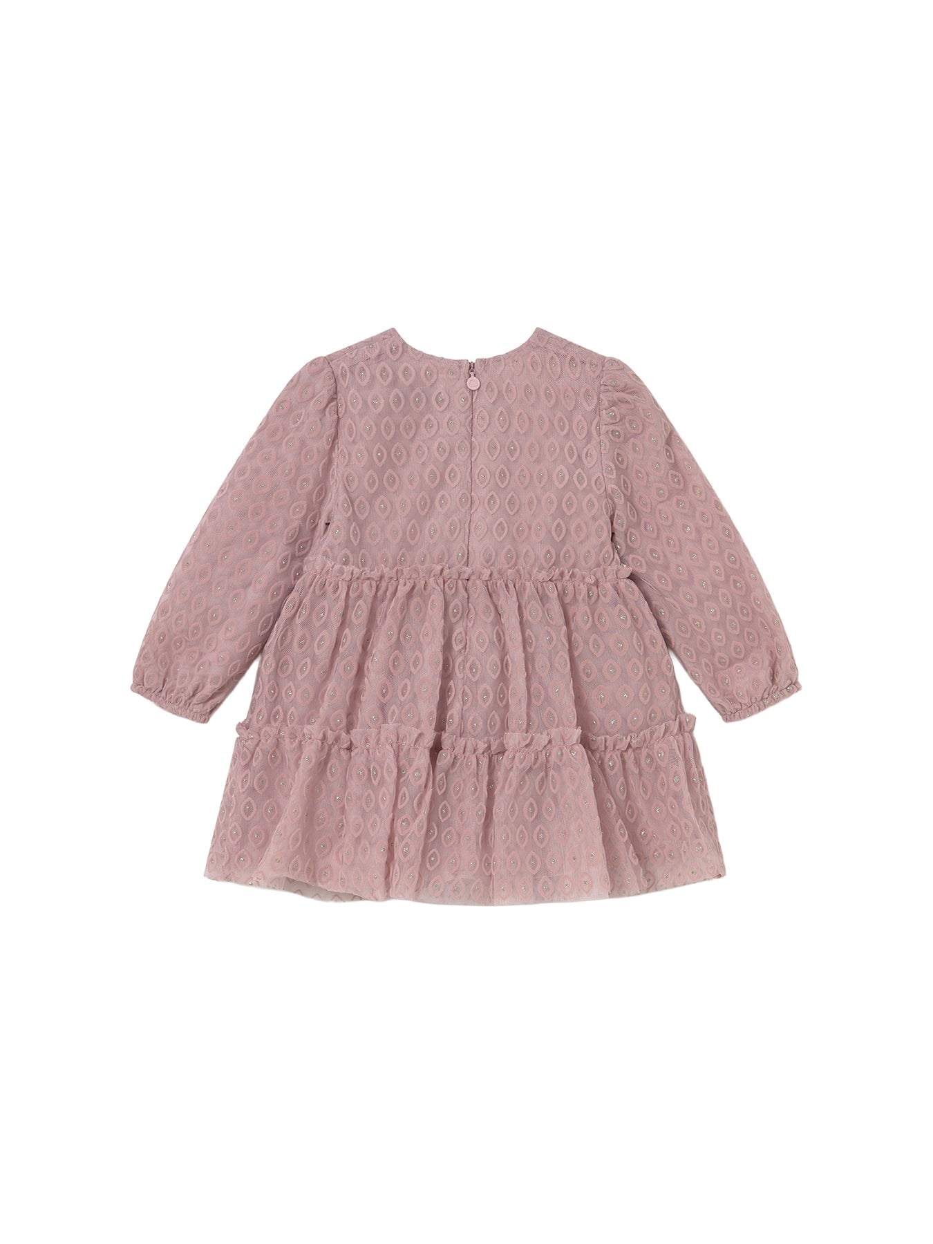 Mayoral Long Sleeve Dress Crystal