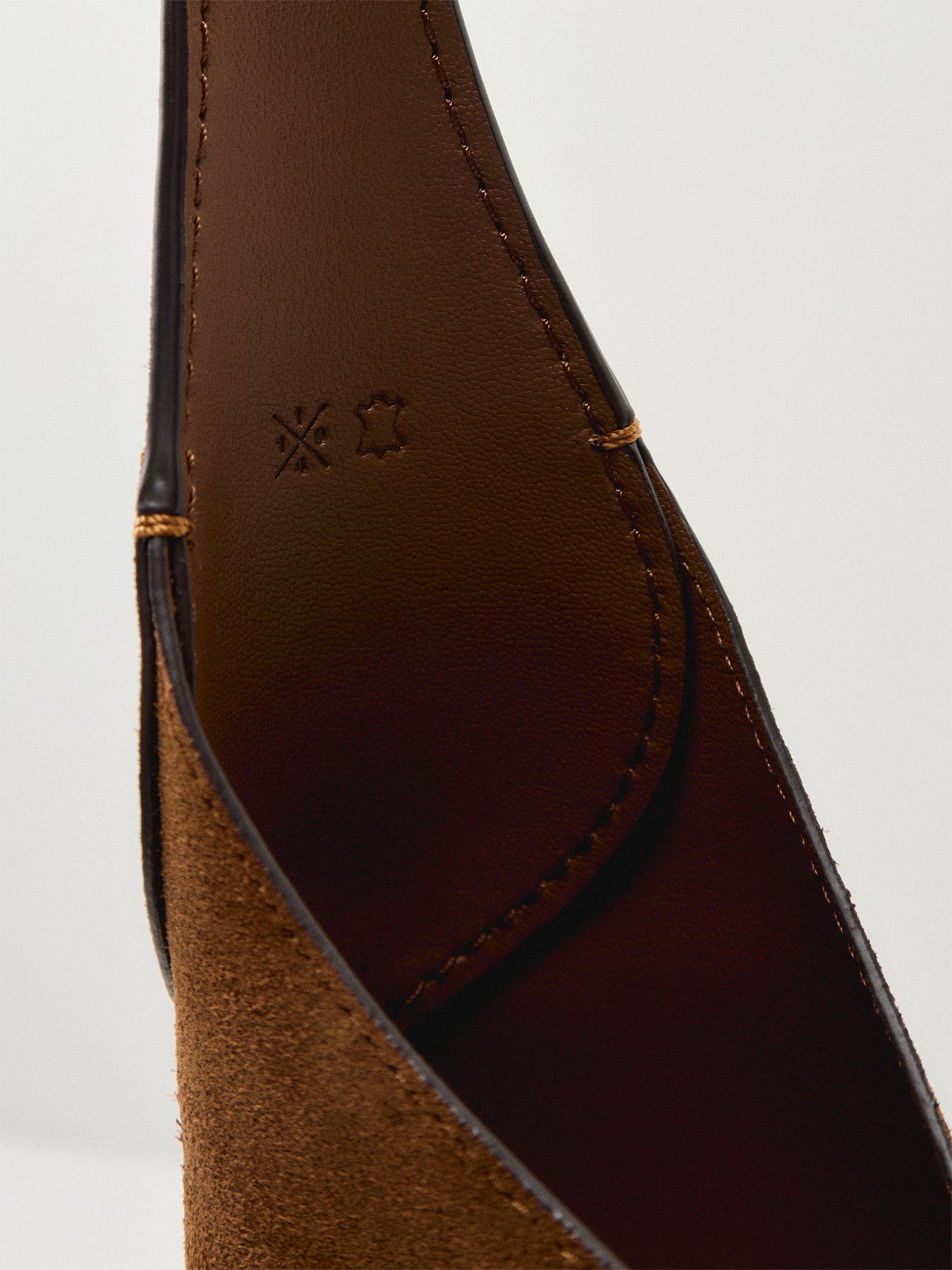 Suede Brooklyn Bag Warm Brown