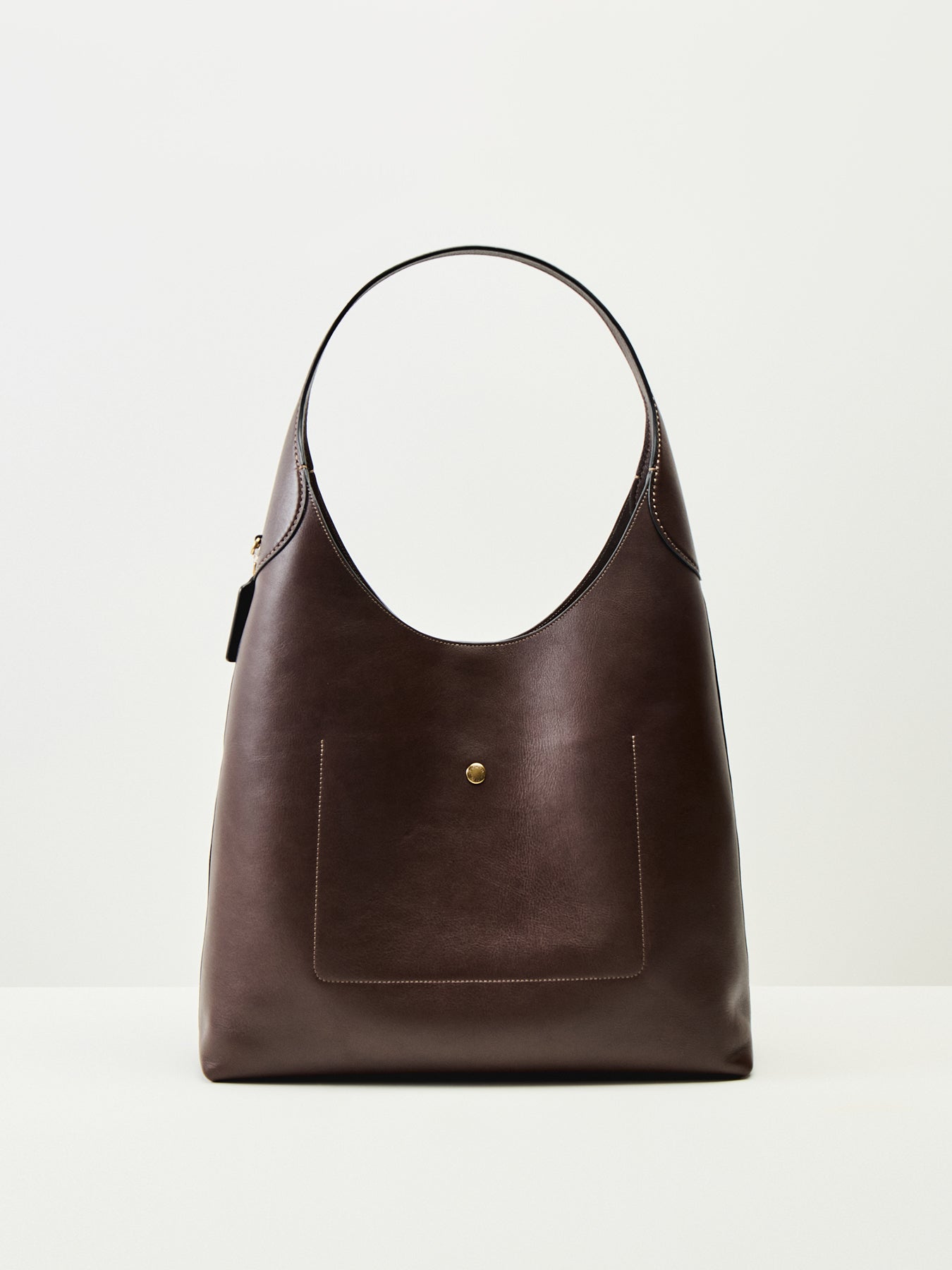 Brooklyn Shoulder Leather Bag 39 Maple