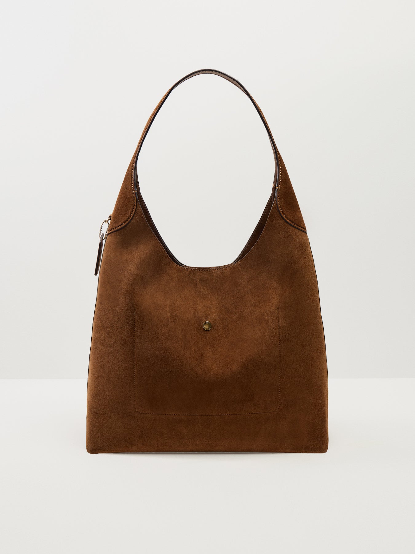 Suede Brooklyn Bag Warm Brown